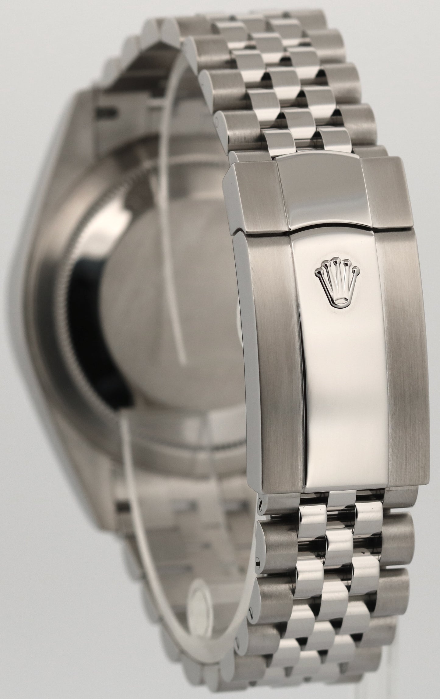 Rolex Sky-Dweller BLUE Stainless Steel 18K White Gold 42mm JUBILEE 326934 BOX