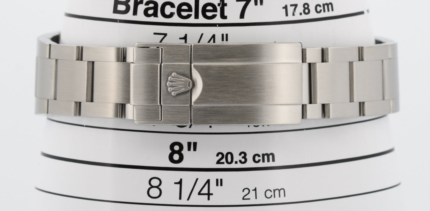2015 PAPERS Rolex Explorer II 42mm POLAR WHITE Orange Stainless Steel 216570 BOX