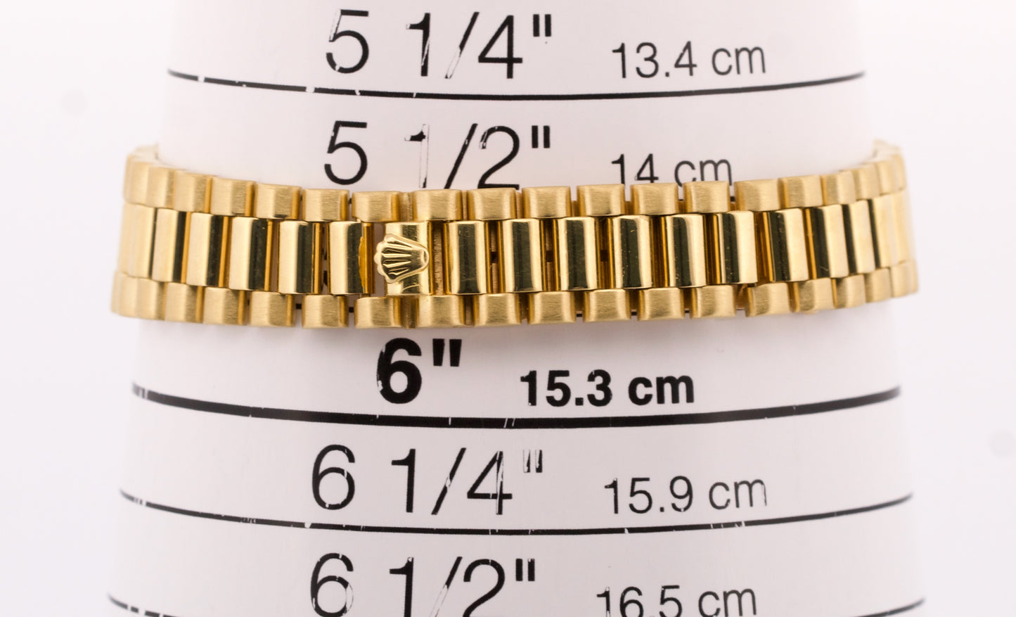 Ladies Rolex DateJust President 26mm MOP DIAMOND 18K Yellow Gold Fluted 69238
