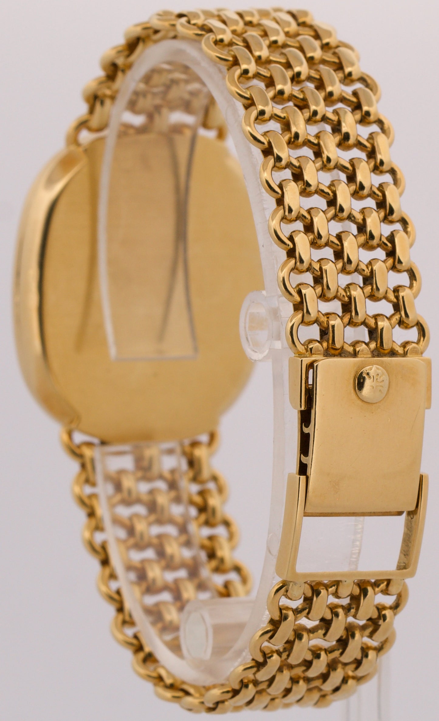 VINTAGE Patek Philippe Ellipse CHAMPAGNE 18K Yellow Gold 31mm Automatic 3738