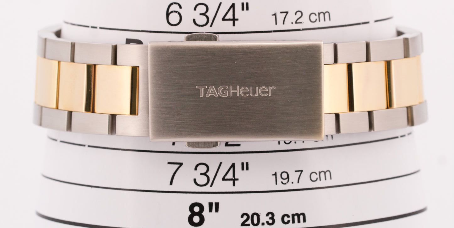 2021 PAPERS Tag Heuer Aquaracer Date BLUE Steel Gold WBD2120.BB0930 41mm BOX