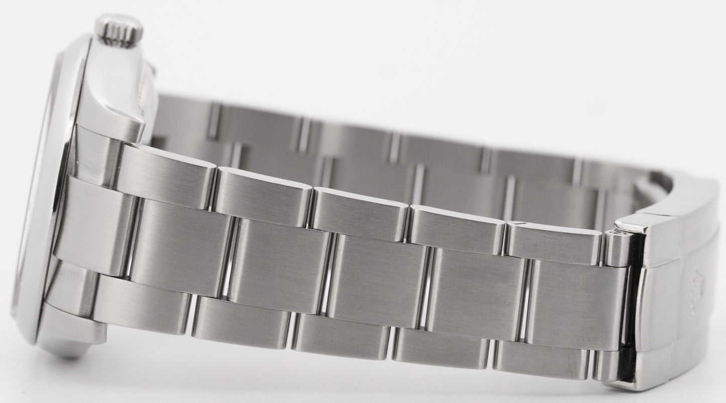 Rolex Oyster Perpetual SILVER CONCENTRIC Stainless Steel Automatic 34mm 114200