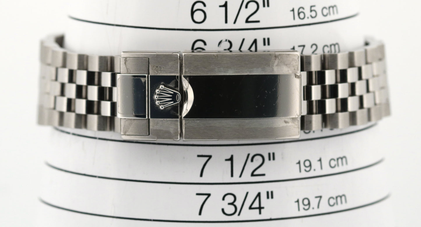 STICKERED Rolex GMT-Master II 40mm PEPSI Red Blue JUBILEE 126710 BLRO BOX