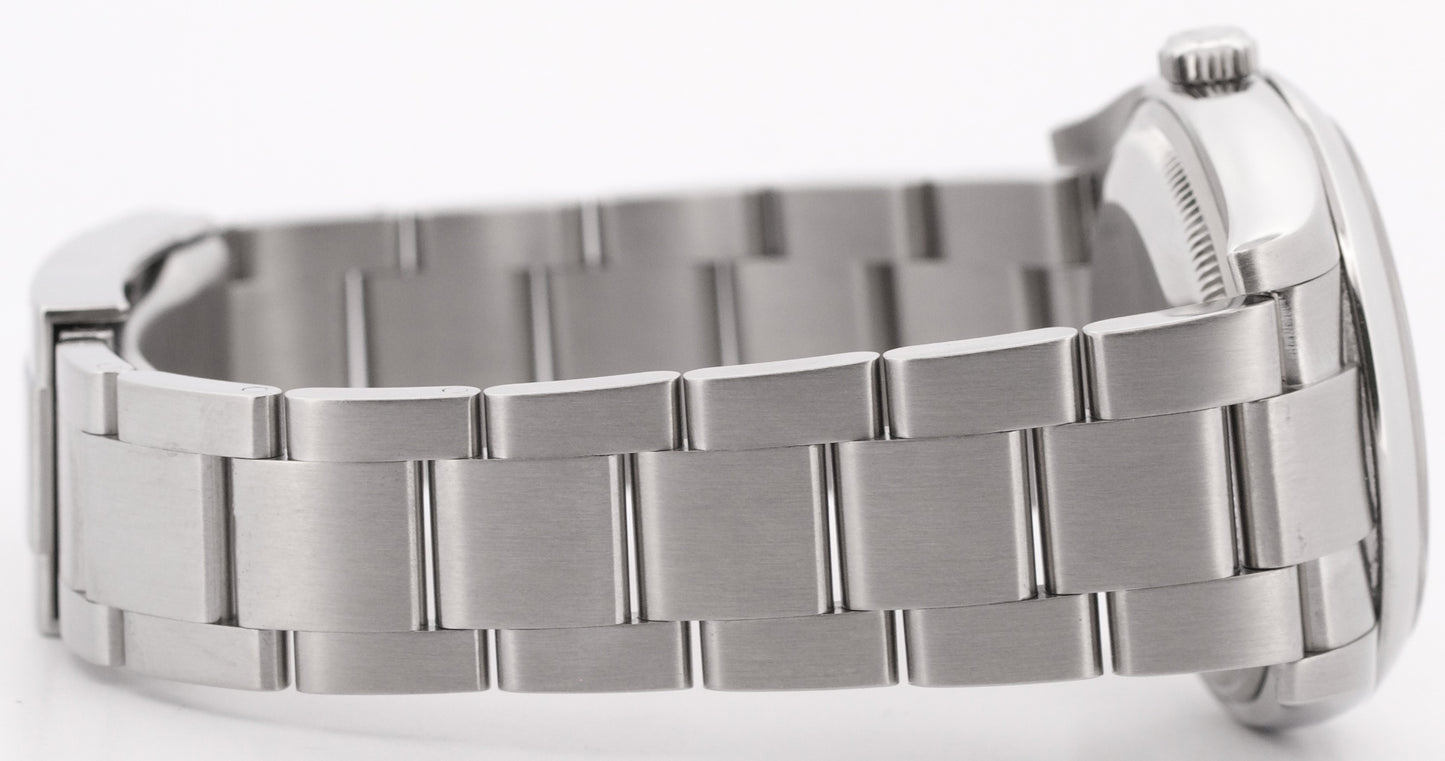 Rolex Oyster Perpetual SILVER CONCENTRIC Stainless Steel Automatic 34mm 114200