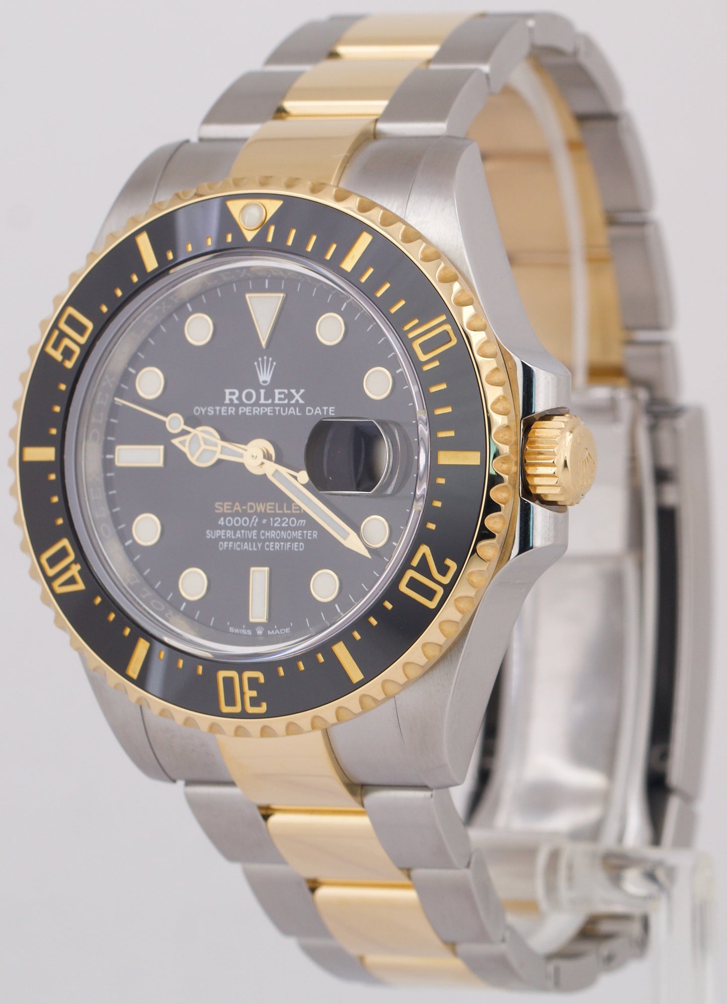 MINT 2023 PAPERS Rolex Sea-Dweller 43mm Two-Tone 18K Gold Stainless 126603 BOX