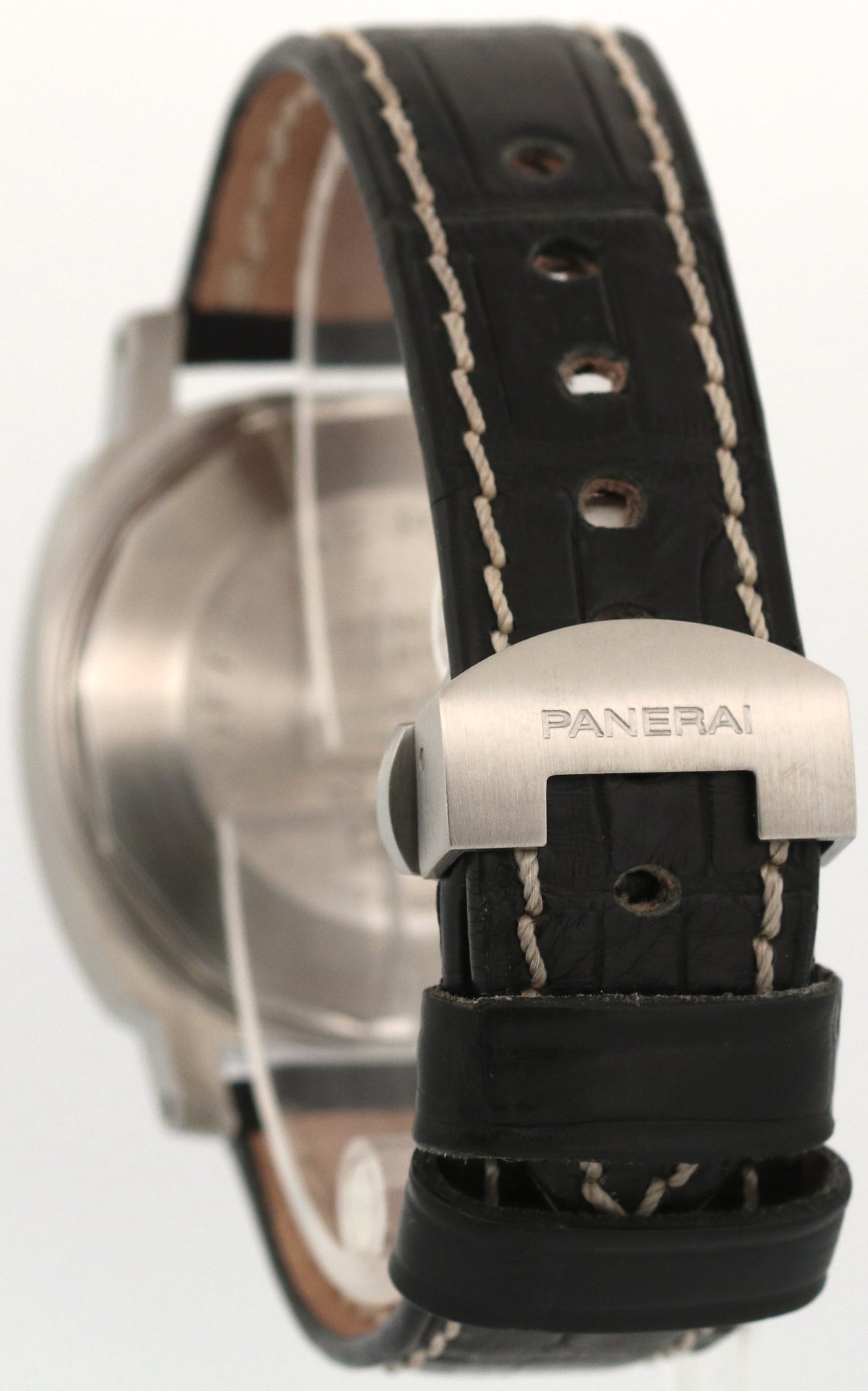 PAPERS Panerai Luminor GMT PAM00244 Automatic Steel Leather 40mm PAM244 BOX