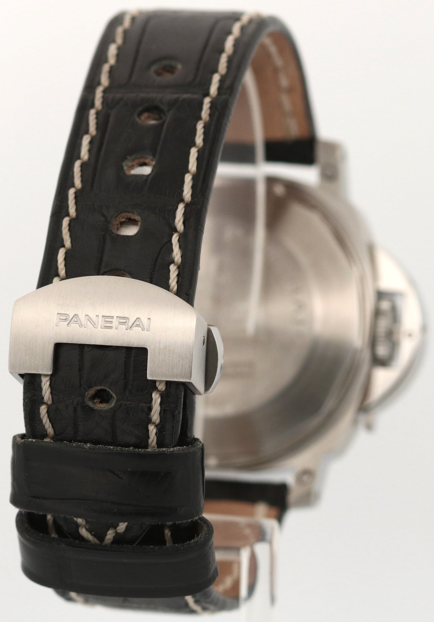 PAPERS Panerai Luminor GMT PAM00244 Automatic Steel Leather 40mm PAM244 BOX
