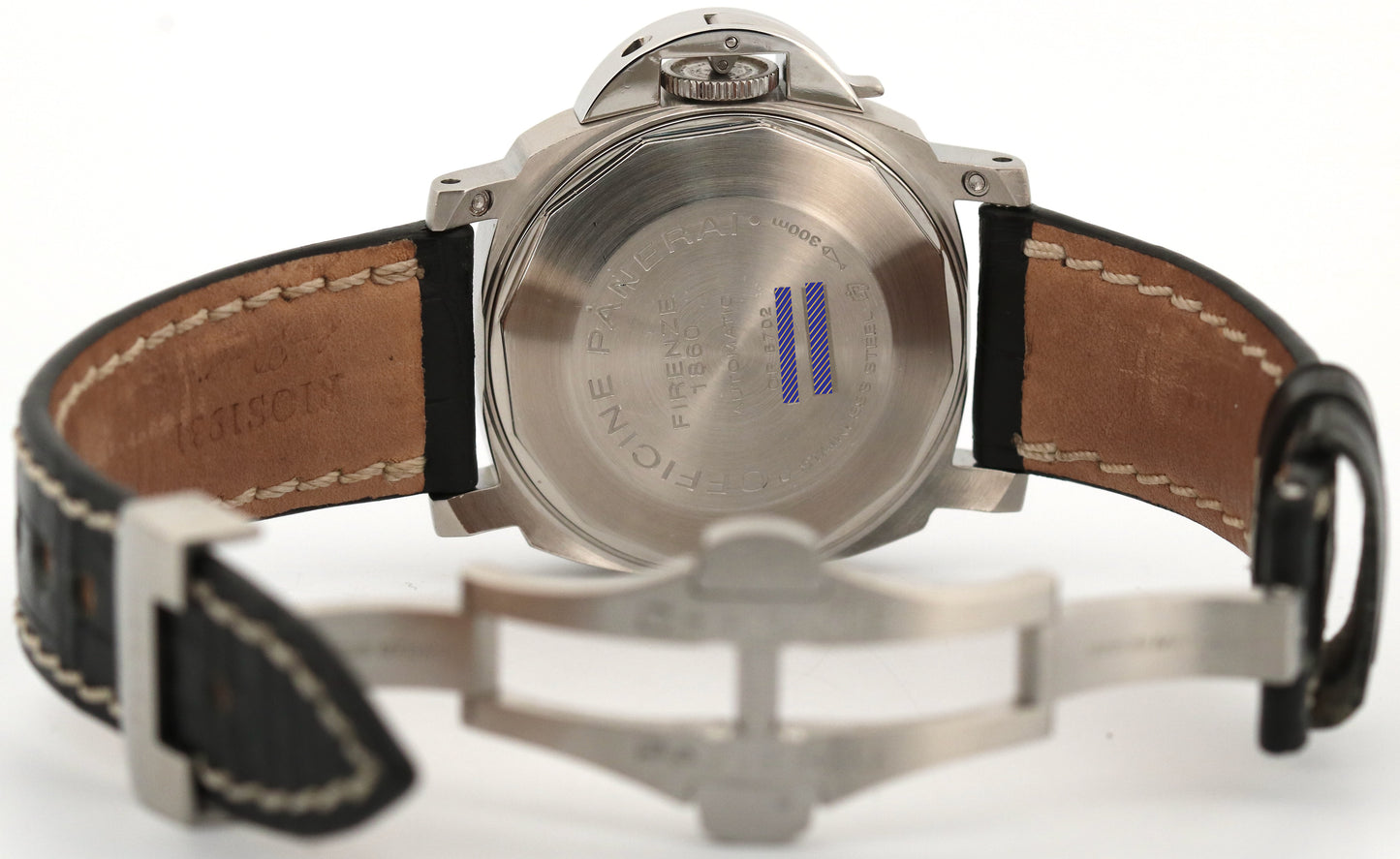 PAPERS Panerai Luminor GMT PAM00244 Automatic Steel Leather 40mm PAM244 BOX