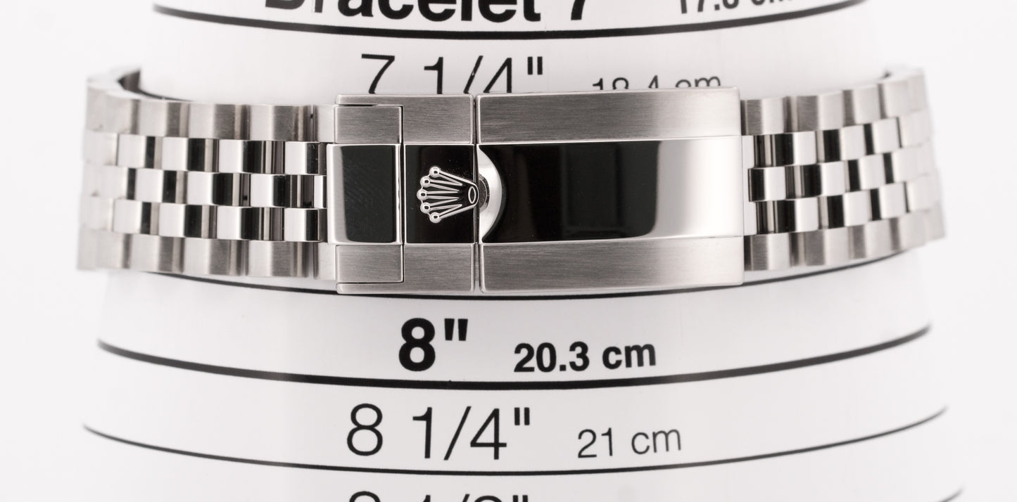 2024 PAPERS Rolex GMT-Master II BRUCE WAYNE Steel JUBILEE 126710 GRNR Watch BOX