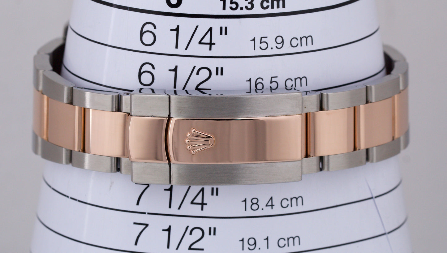 2023 PAPERS Rolex DateJust 41mm CHOCOLATE Brown Steel 18K Gold OYSTER 126331 BOX