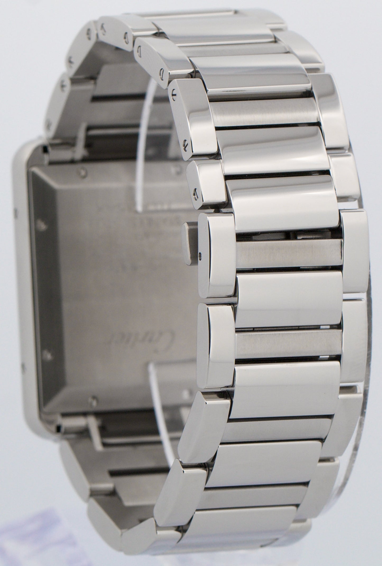 2021 PAPERS Cartier Tank Must XL Steel SILVER 31mmX41mm 4324 WSTA0053 Watch BOX