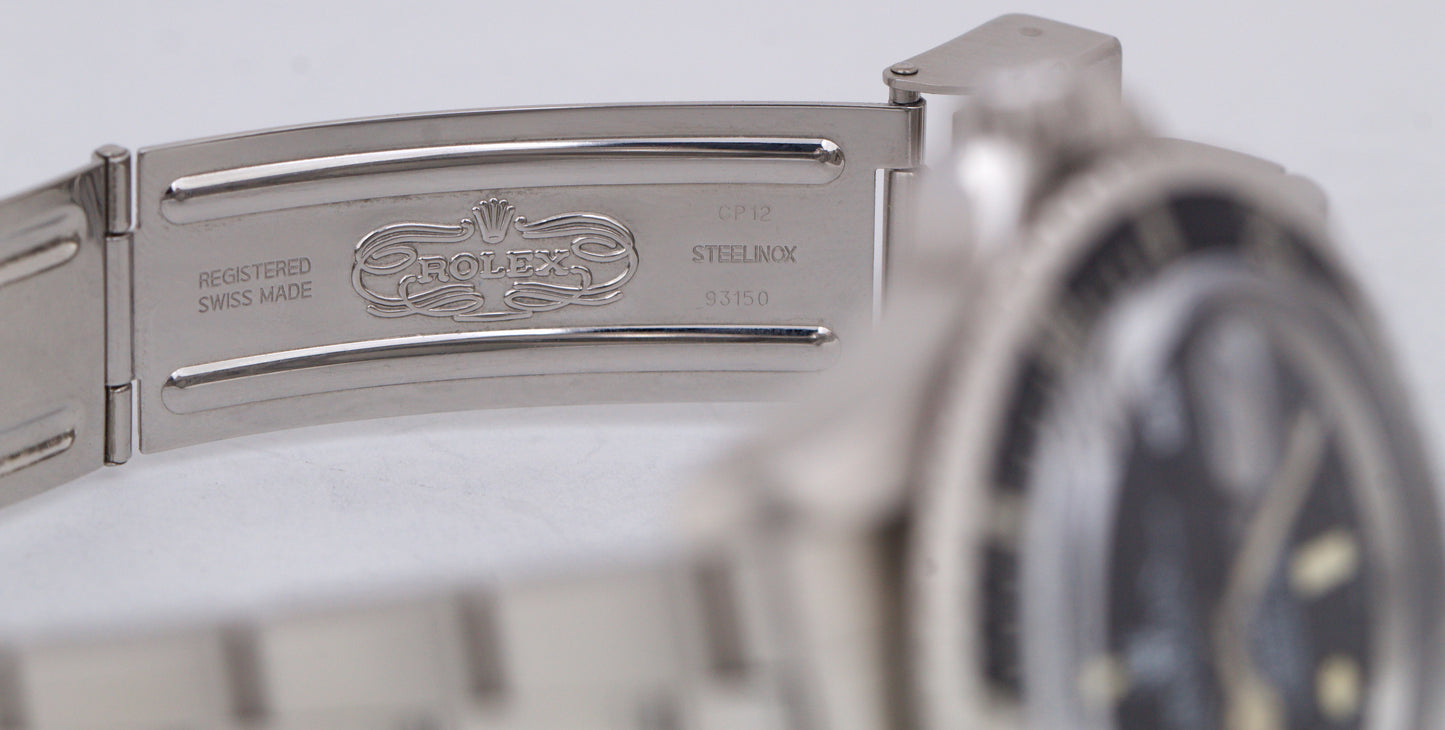 Rolex Submariner Date PATINA Black 40mm Stainless Steel Date Oyster 1680 Watch