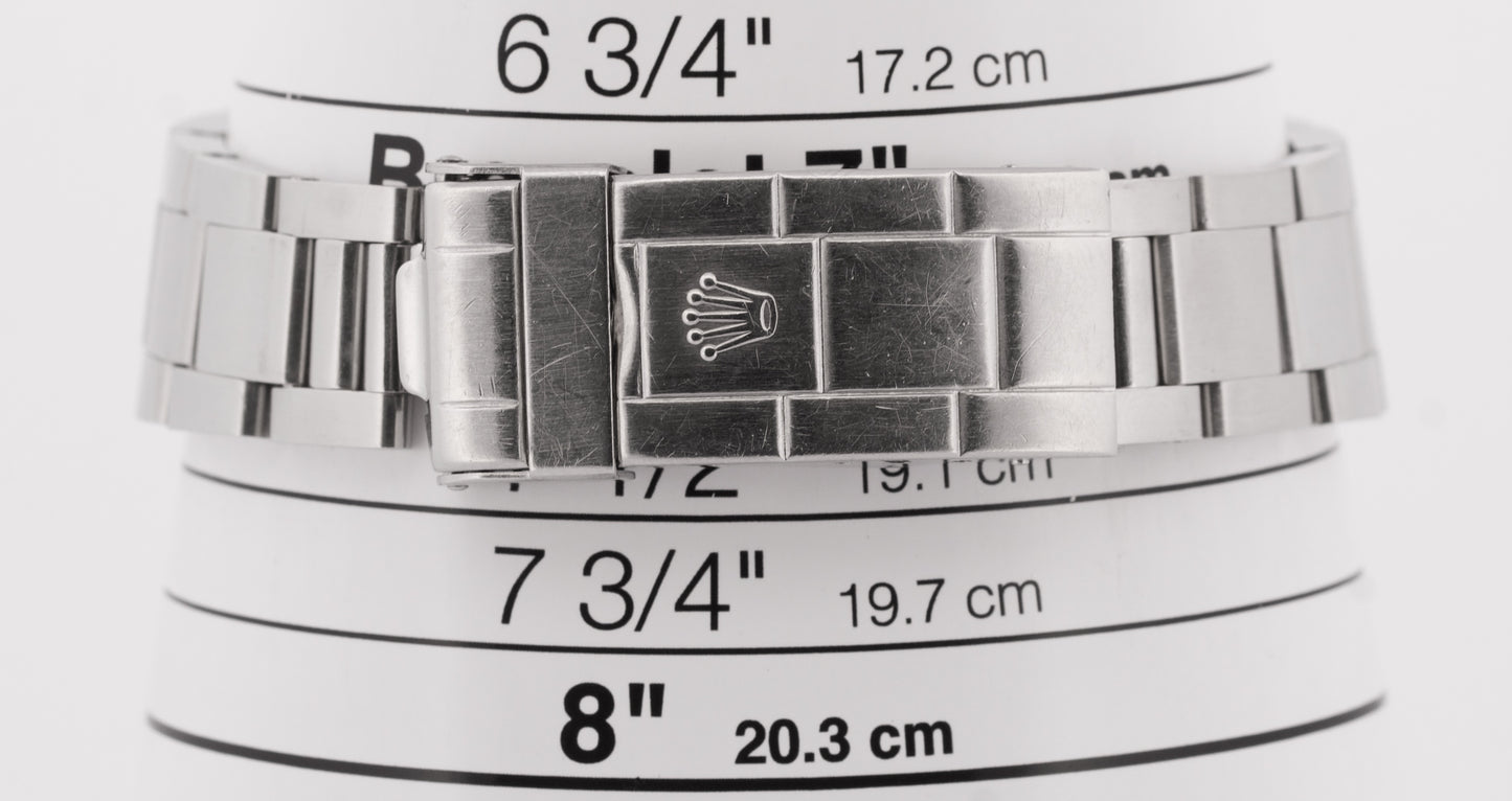 VINTAGE 1984 Rolex Submariner PATINA Black 40mm Stainless Steel Automatic 5513
