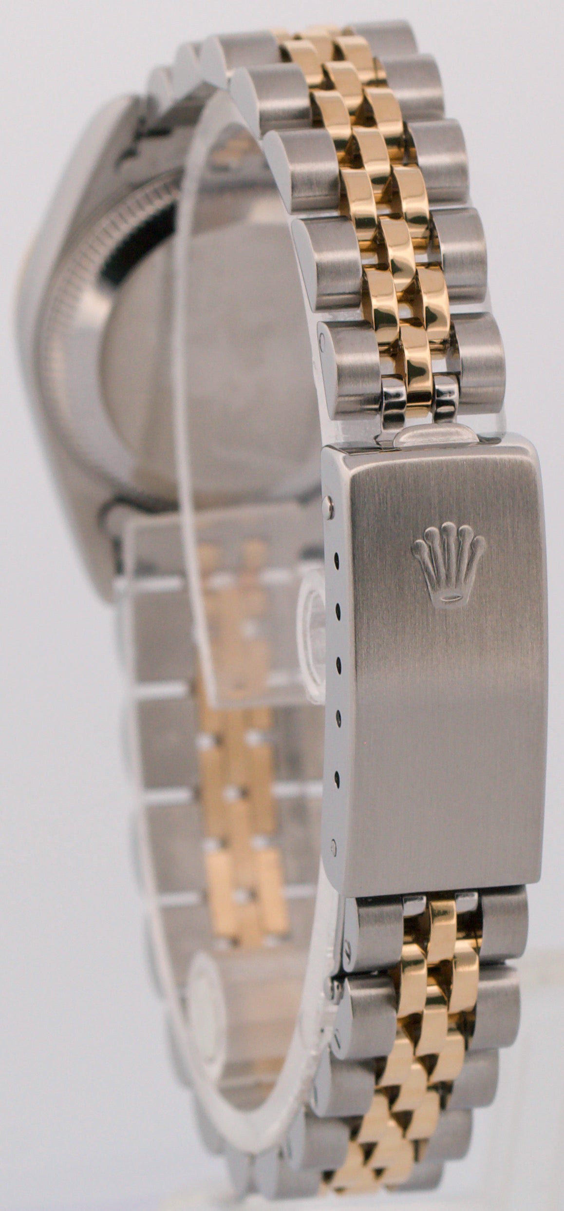 PAPERS Rolex Oyster Perpetual 24mm SILVER Two-Tone Gold Steel JUBILEE 67193 BOX