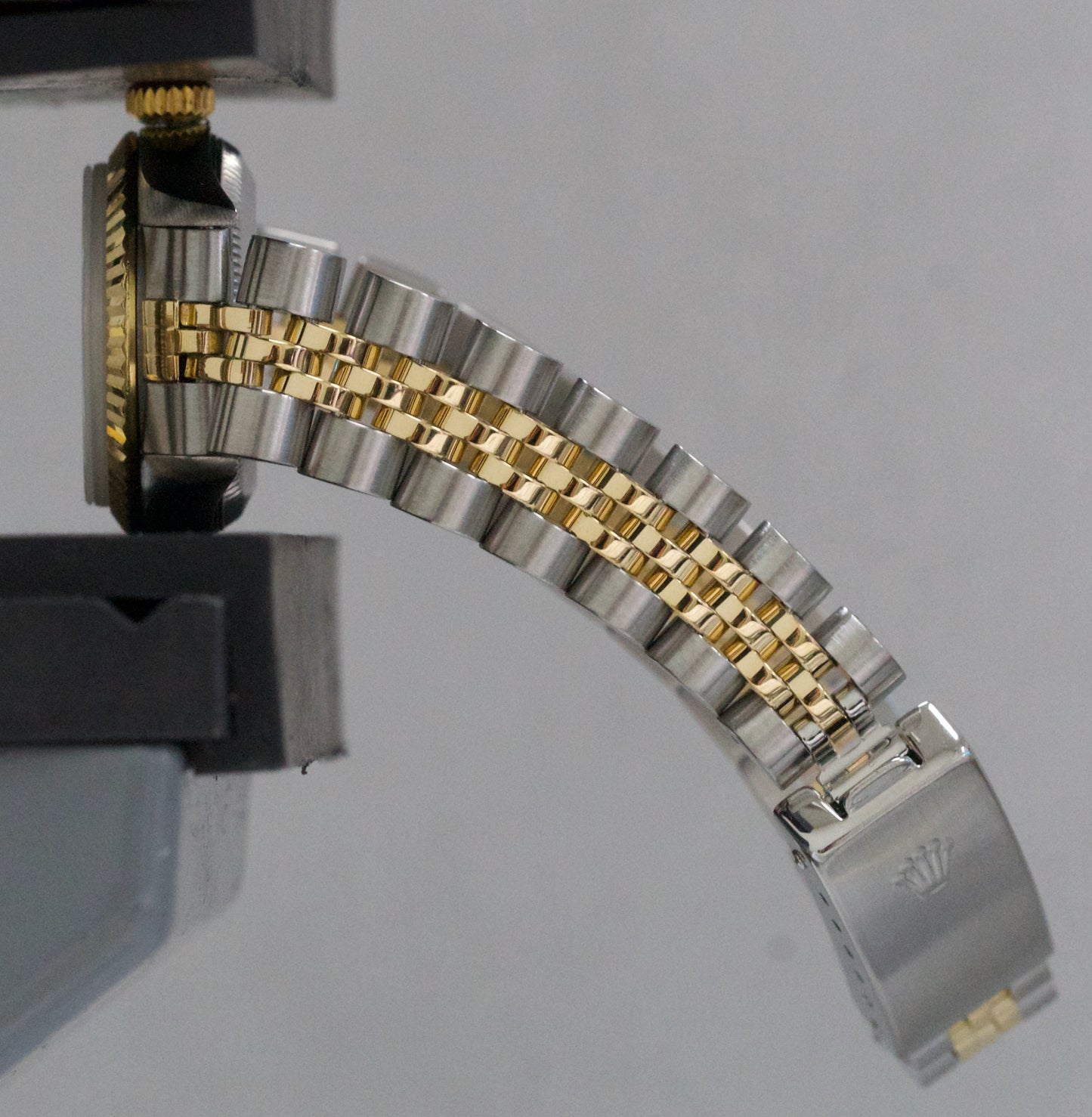 PAPERS Rolex Oyster Perpetual 24mm SILVER Two-Tone Gold Steel JUBILEE 67193 BOX
