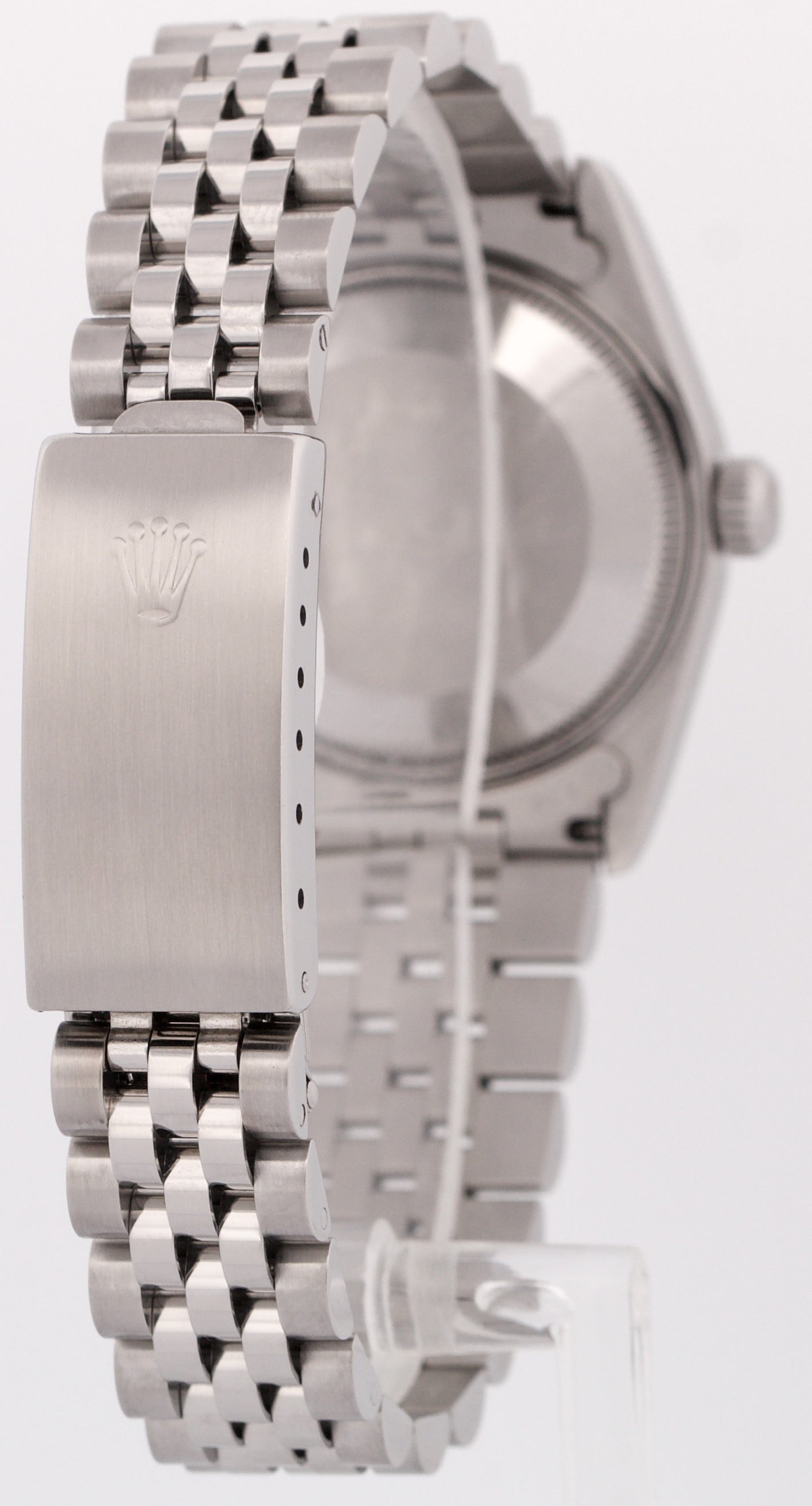 Rolex DateJust 31mm SILVER JUBILEE DIAMOND Steel Midsize 18K Fluted Watch 68274