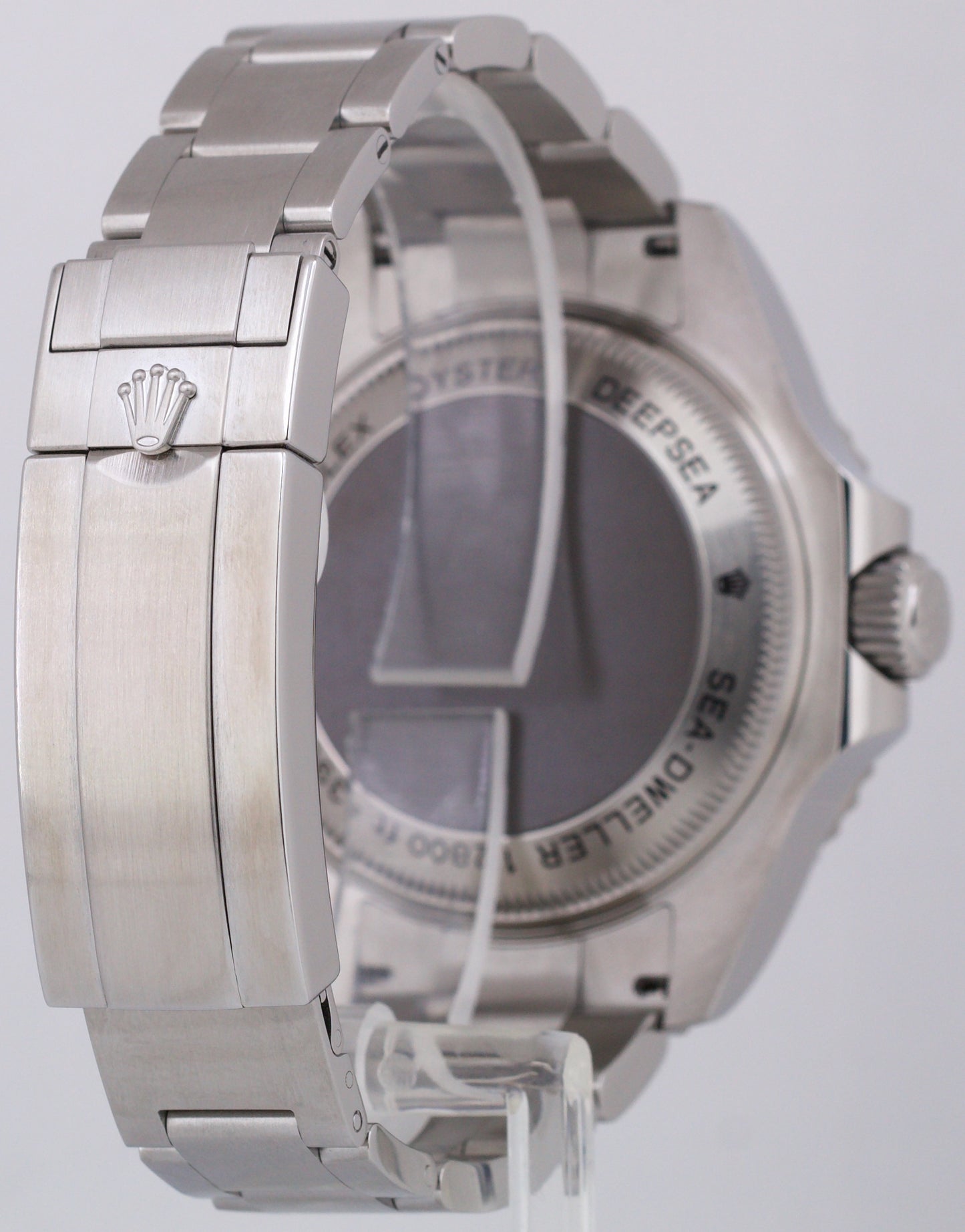 MINT Rolex Sea-Dweller Deepsea 44mm BLACK Ceramic Dive Steel 116660 Watch BOX