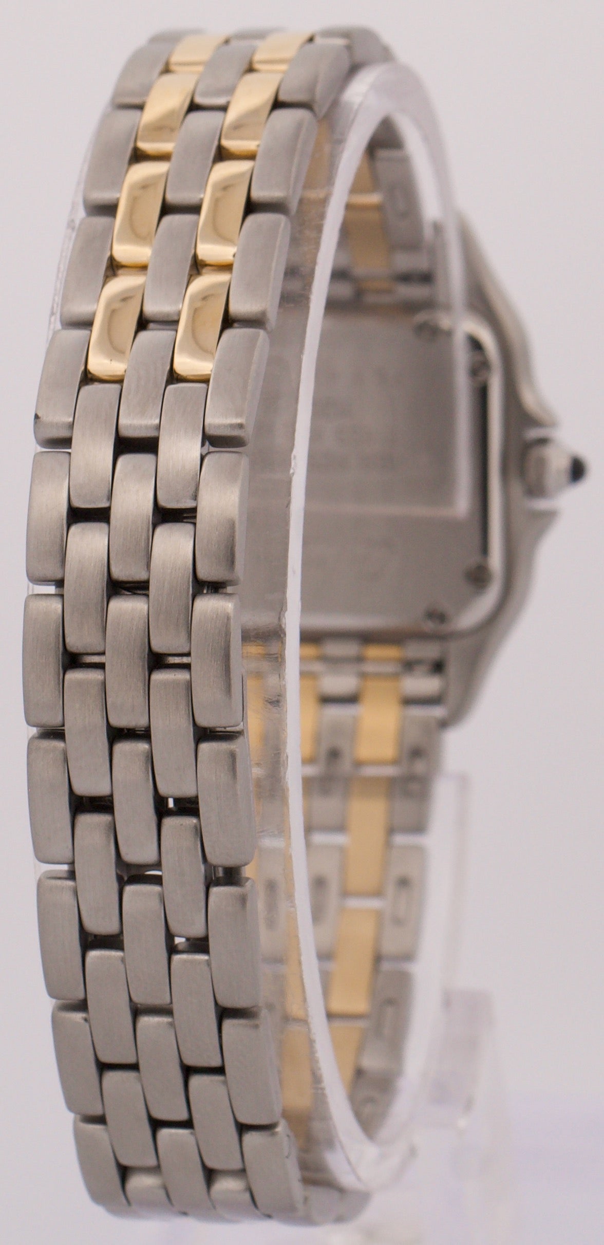 Ladies Cartier Panthere 18K Yellow Gold Steel 22mm Roman Quartz W25029B6 1120