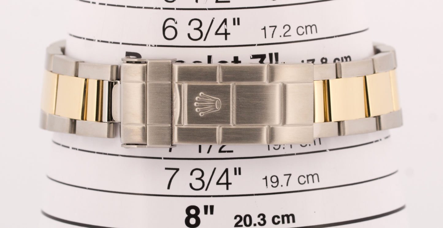 1987 Rolex Submariner Date LAPIS BLUE Two-Tone 18K Gold Steel 40mm 16803 Watch