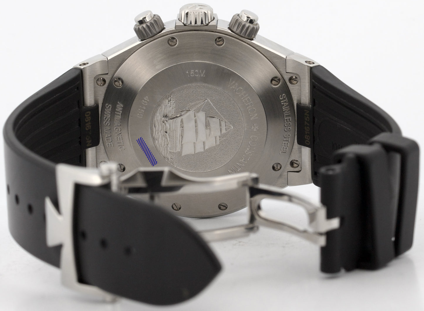 2017 PAPERS Vacheron Constantin Overseas LIMITED Titanium 42mm Steel 49150 BOX