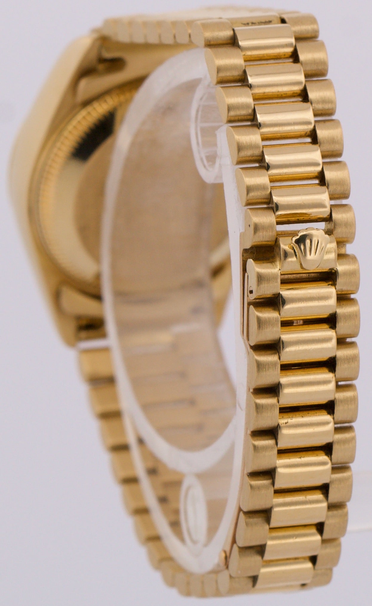 Rolex DateJust President 26mm FACTORY CHAMPAGNE DIAMOND STRING 18K Gold 69178