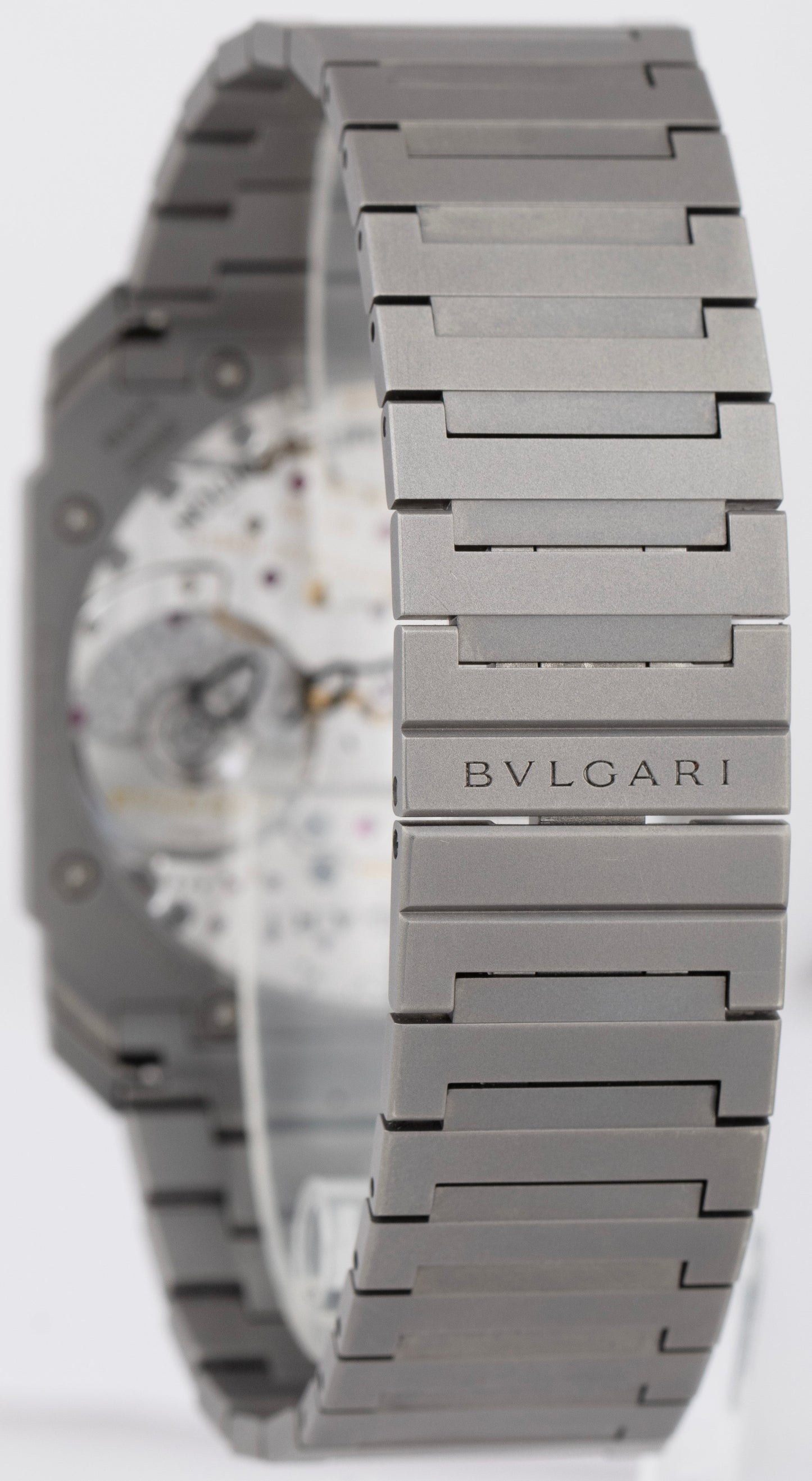 BRAND NEW Bulgari BVLGARI Octo Finissimo 40 Titanium Tadao Ando 103245 Watch B+P