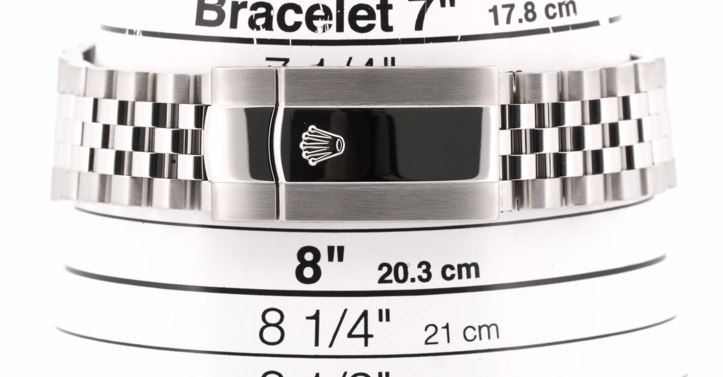2023 PAPERS Rolex Sky-Dweller WHITE Steel 18K White Gold 42mm JUBILEE 326934 BOX