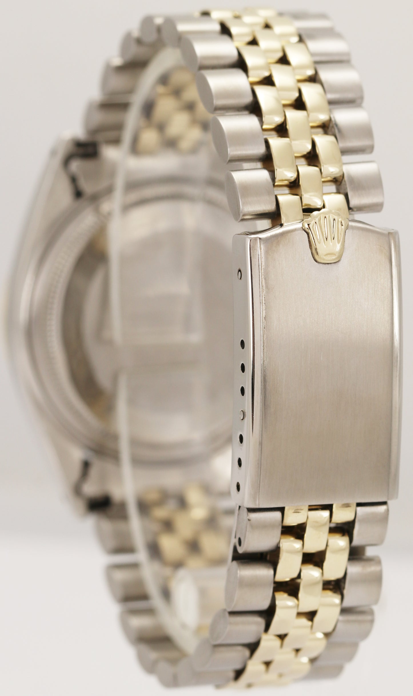 Rolex DateJust 36mm Champagne 18K Yellow Gold Stainless Two-Tone Watch 16013