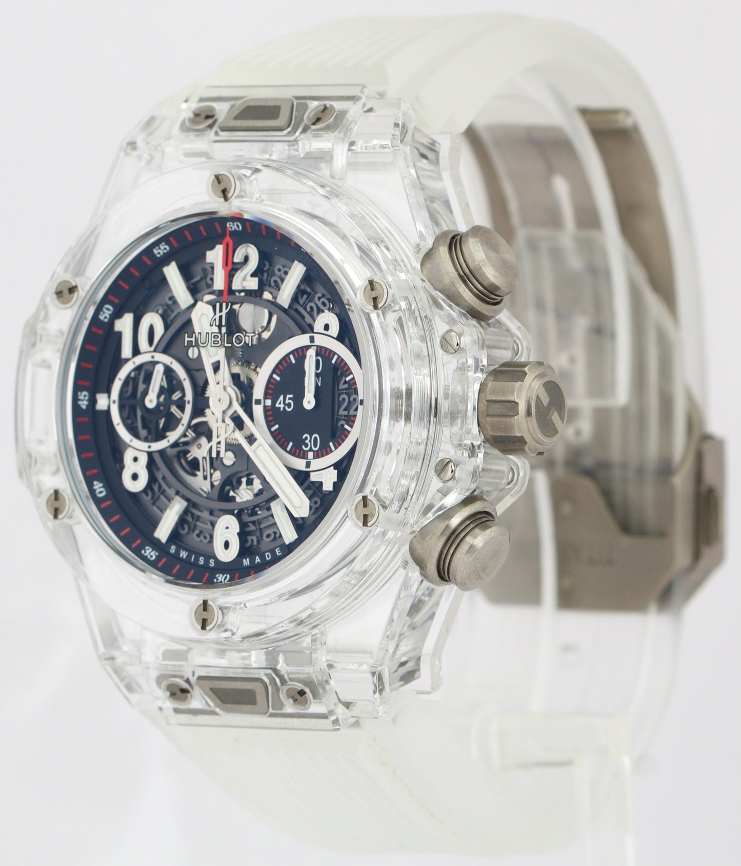 PAPERS Hublot Big Bang Unico Magic SAPPHIRE SKELETON 45mm 411.JX.1170.RX BOX