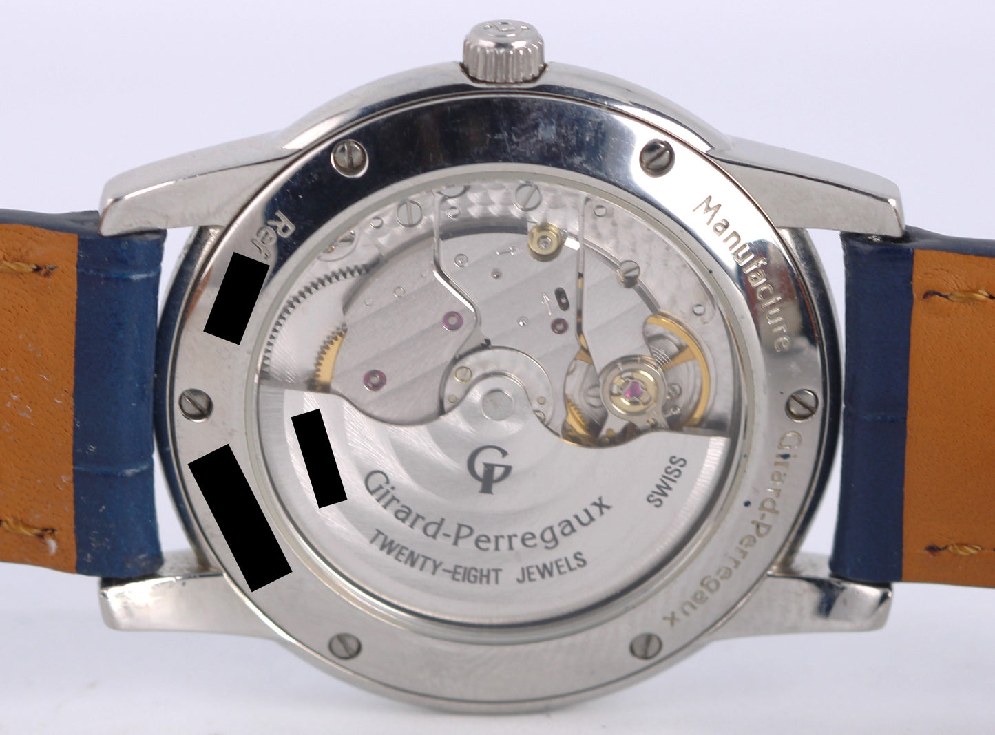 Girard-Perregaux Classique Elegance Small Seconds Blue Roman 34mm 9050 Watch