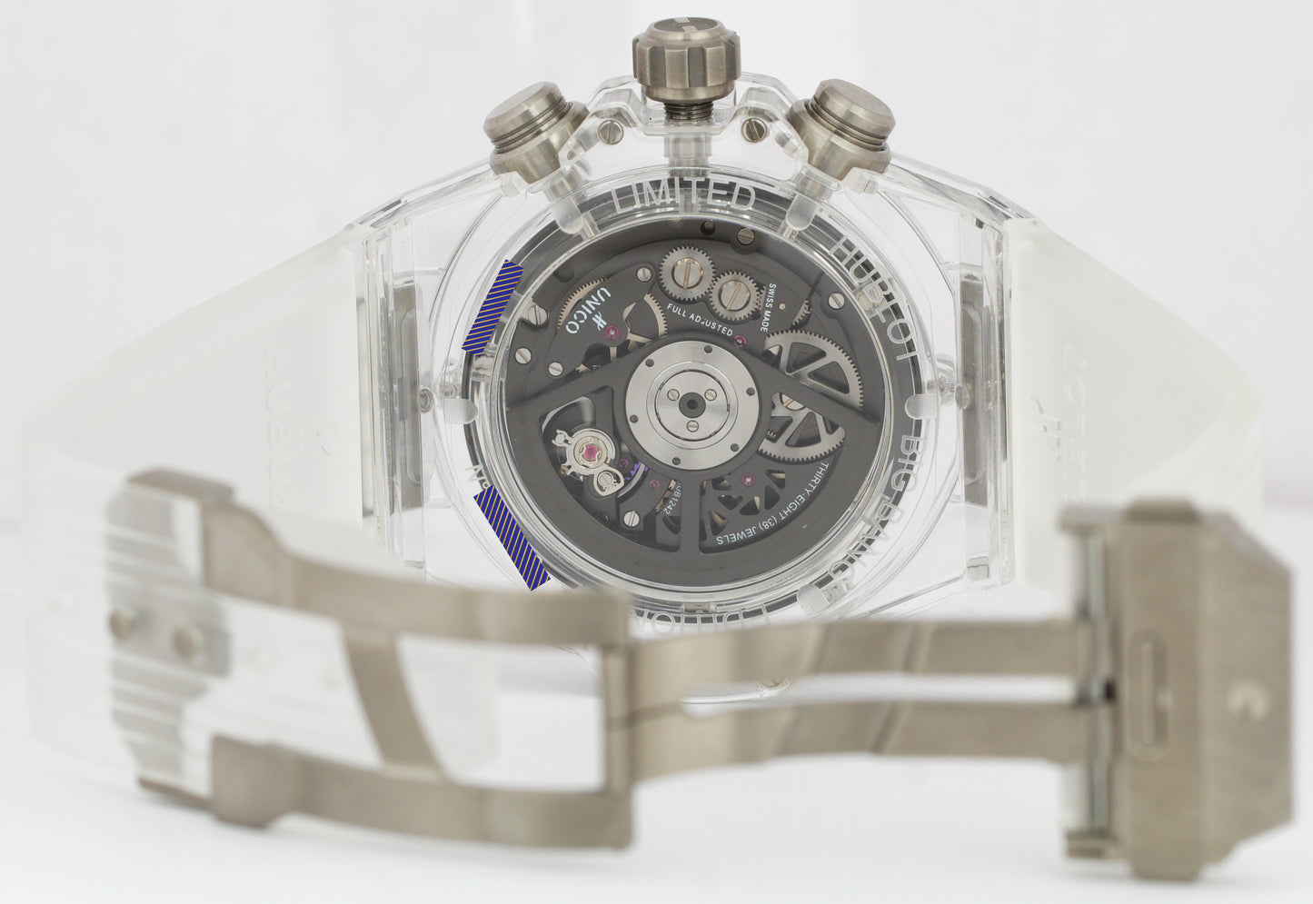 PAPERS Hublot Big Bang Unico Magic SAPPHIRE SKELETON 45mm 411.JX.1170.RX BOX