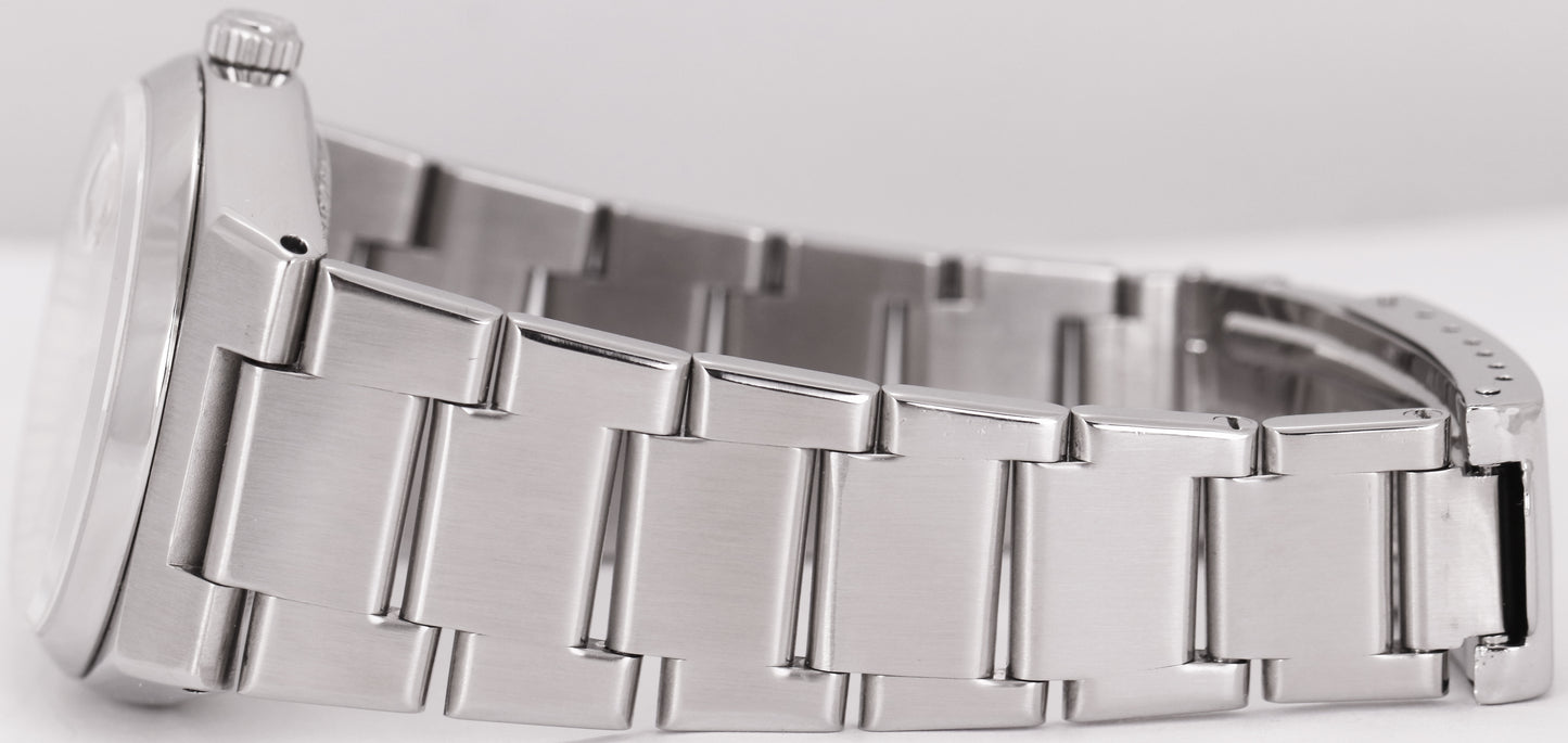 Rolex Oyster Perpetual Date Stainless Steel 36mm Silver Automatic Watch 1530