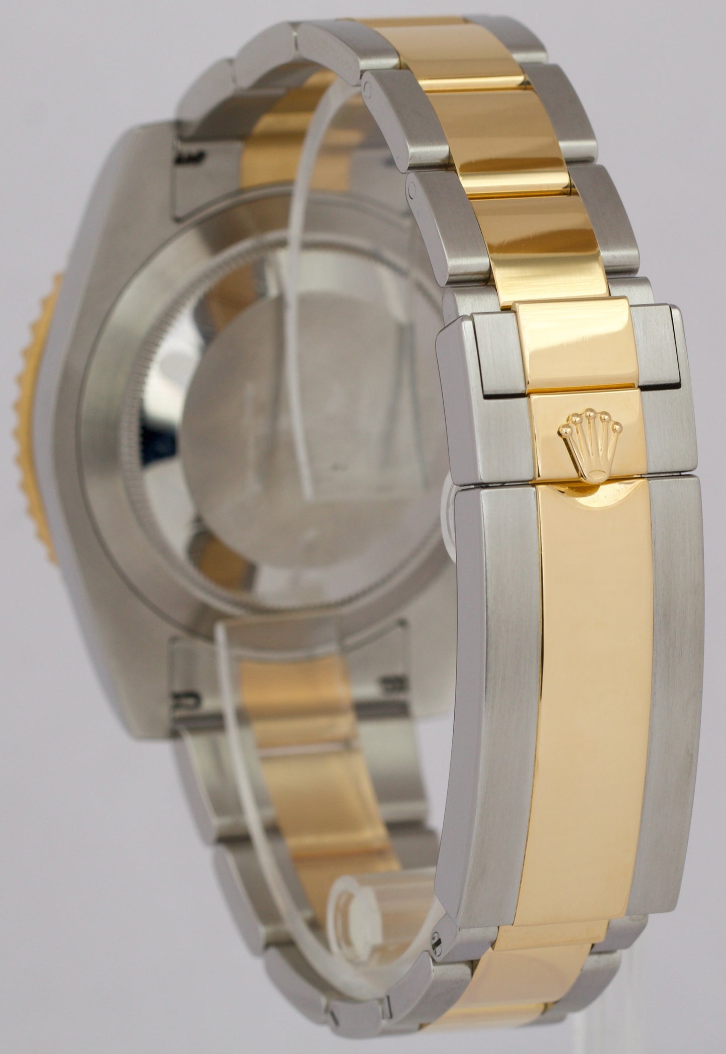 MINT Rolex Submariner Date FACTORY BLUE DIAMOND 18K Gold Steel 40mm 116613 LB