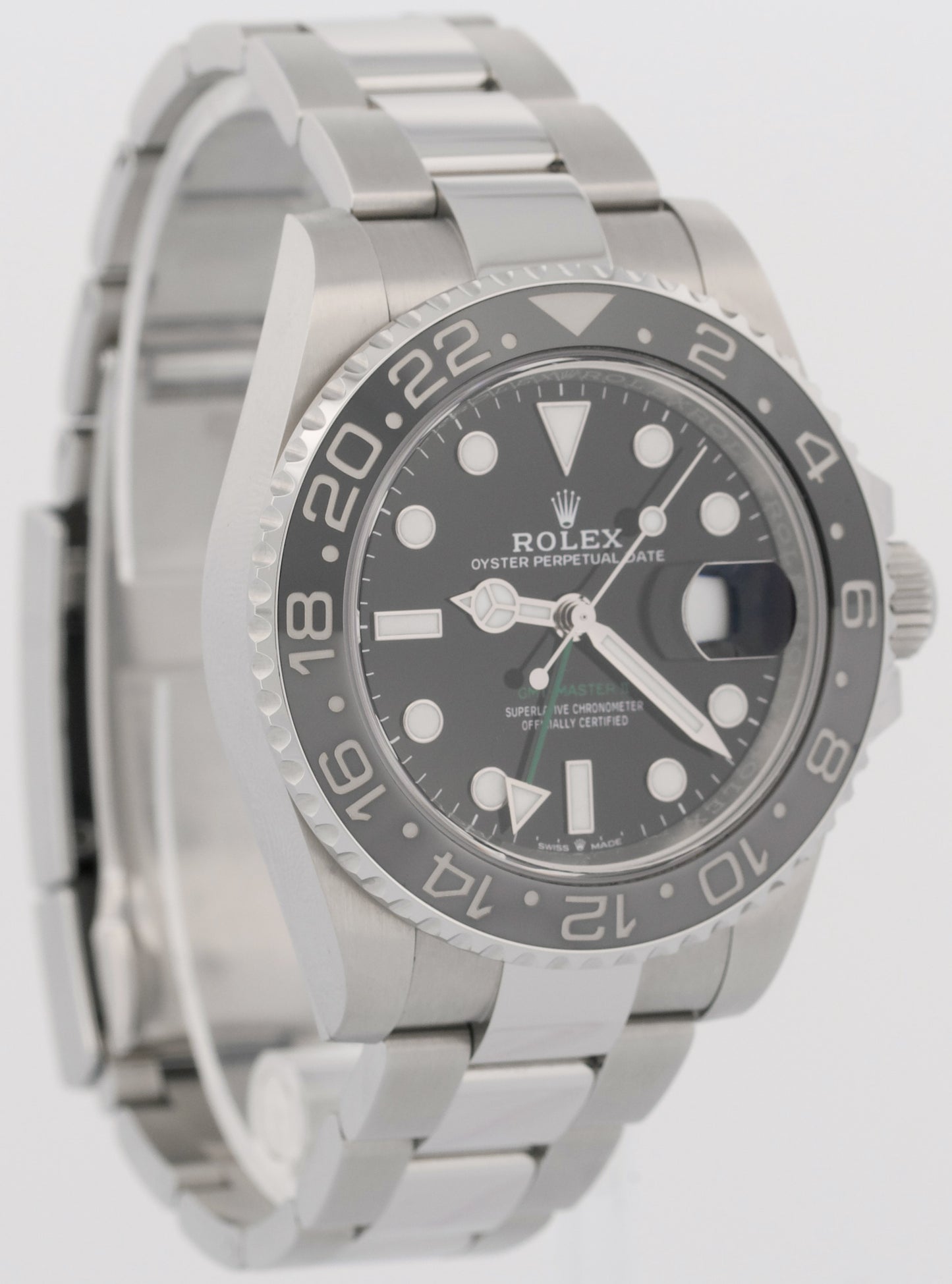 2024 Rolex GMT-Master II BRUCE WAYNE Stainless Steel OYSTER 126710 GRNR BOX