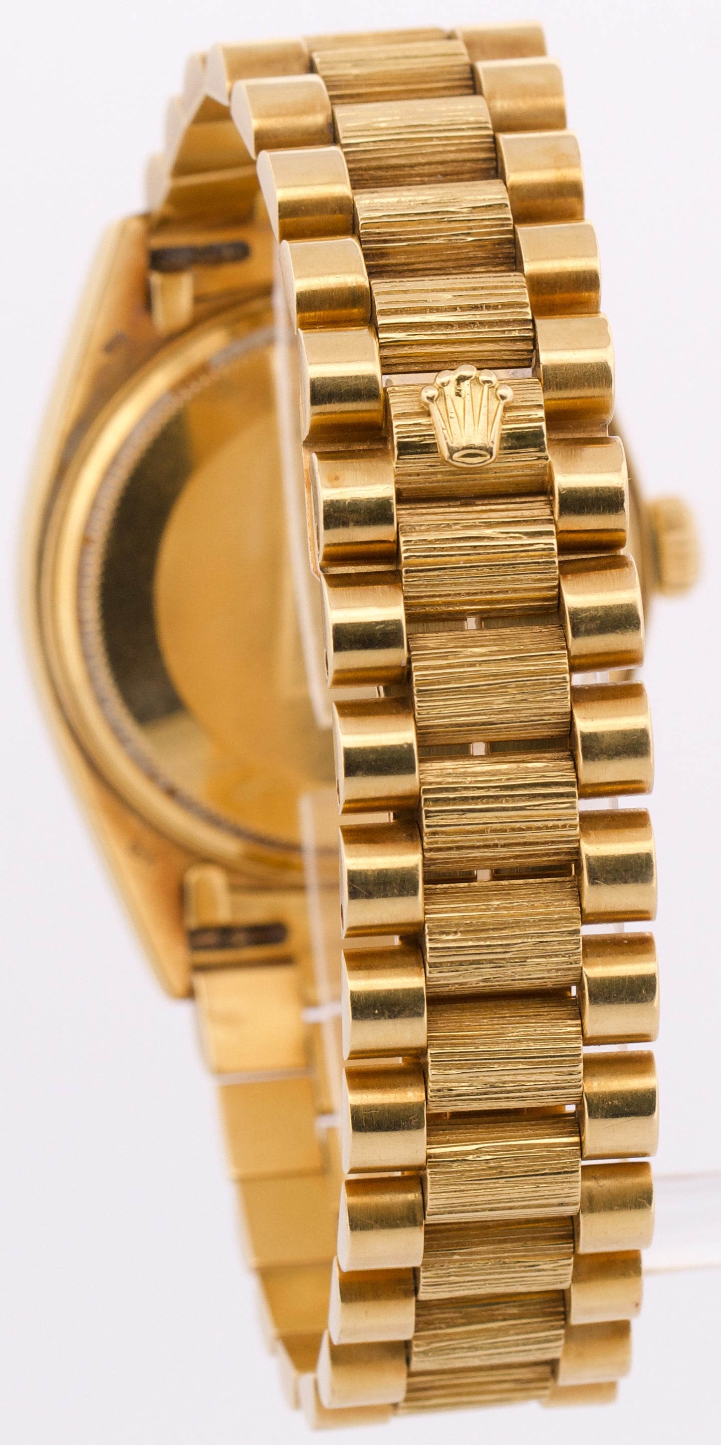 1978 Rolex Day-Date President 36mm FACTORY CHAMPAGNE DIAMOND 18K BARK 18078