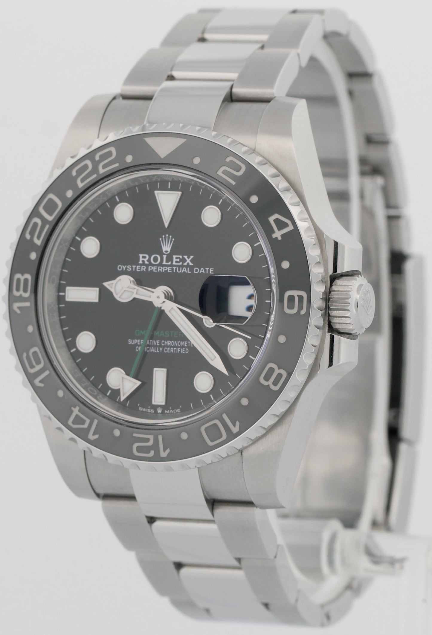 2024 Rolex GMT-Master II BRUCE WAYNE Stainless Steel OYSTER 126710 GRNR BOX