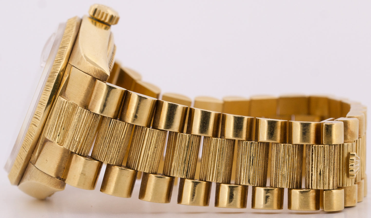 1978 Rolex Day-Date President 36mm FACTORY CHAMPAGNE DIAMOND 18K BARK 18078