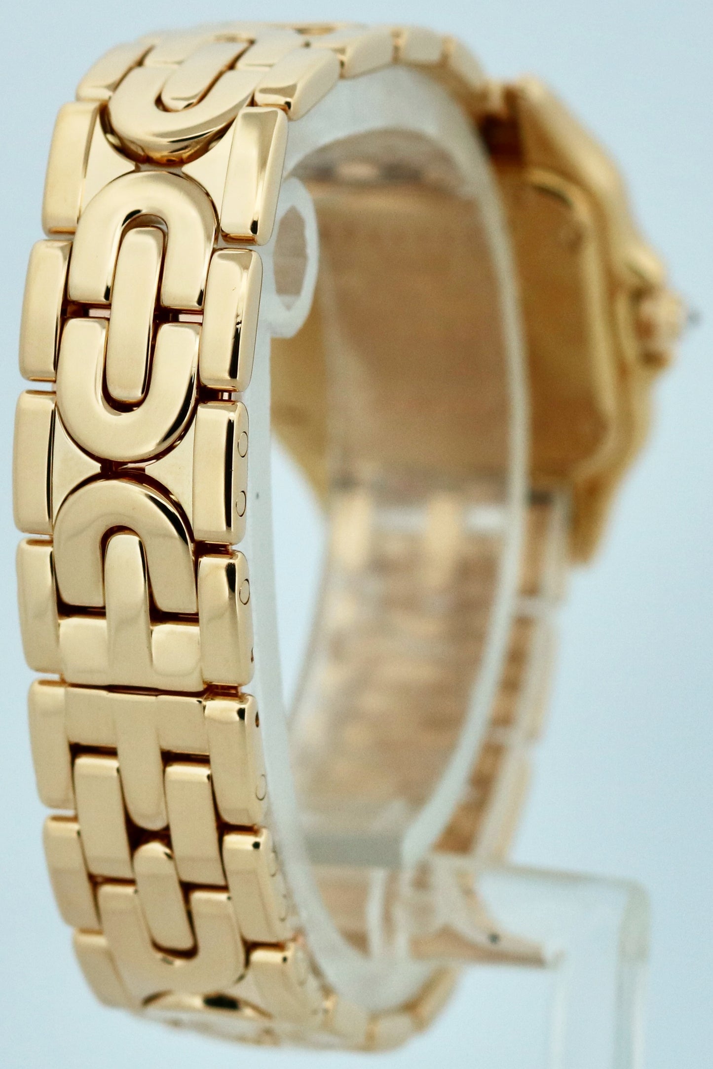 Ladies Cartier Panthere FACTORY DIAMOND 18K Gold 22mm DECO 1280 WF3070N3 BOX