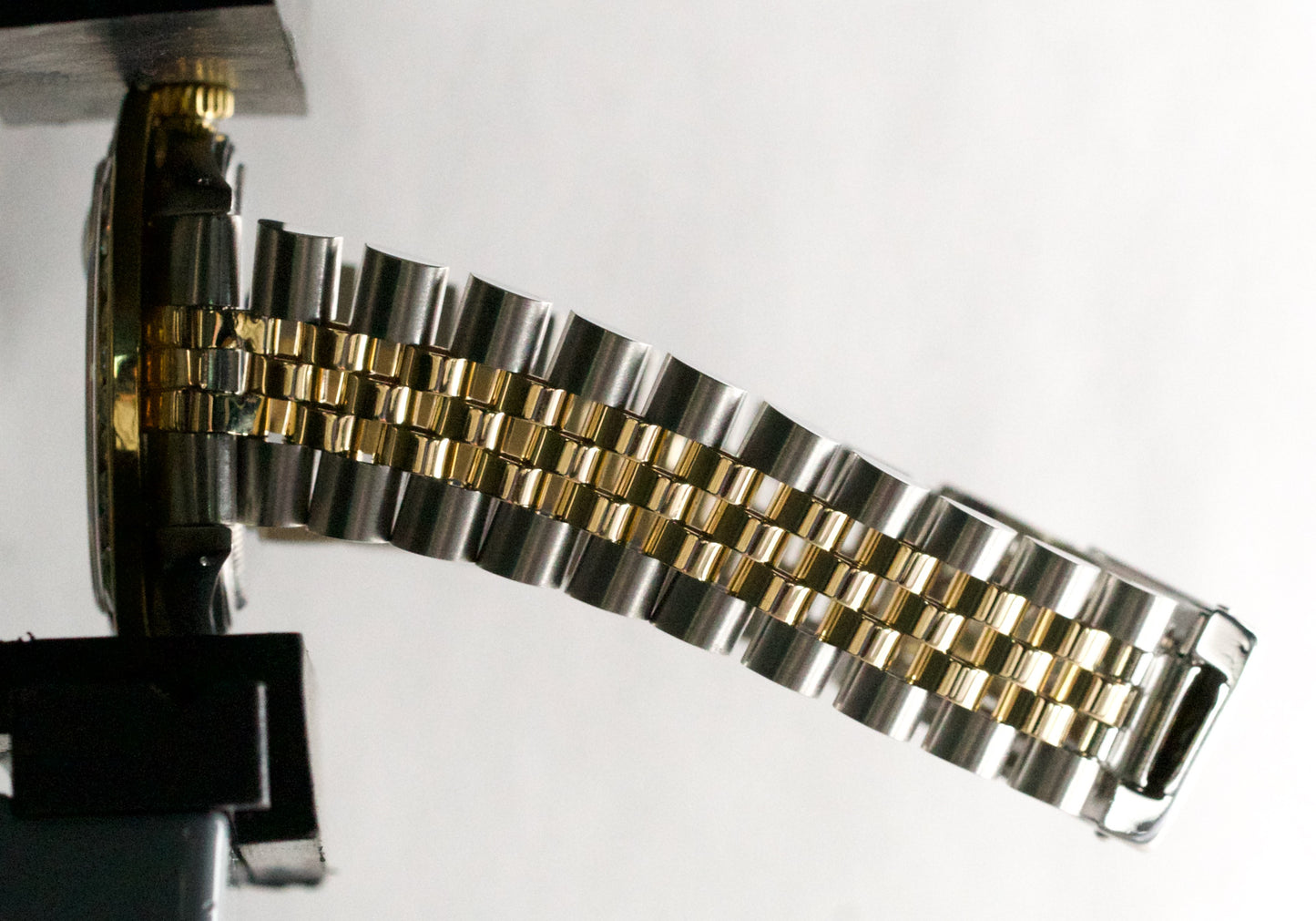 VINTAGE Rolex DateJust 36mm MOP DIAMOND 18K Gold Stainless Steel JUBILEE 1601