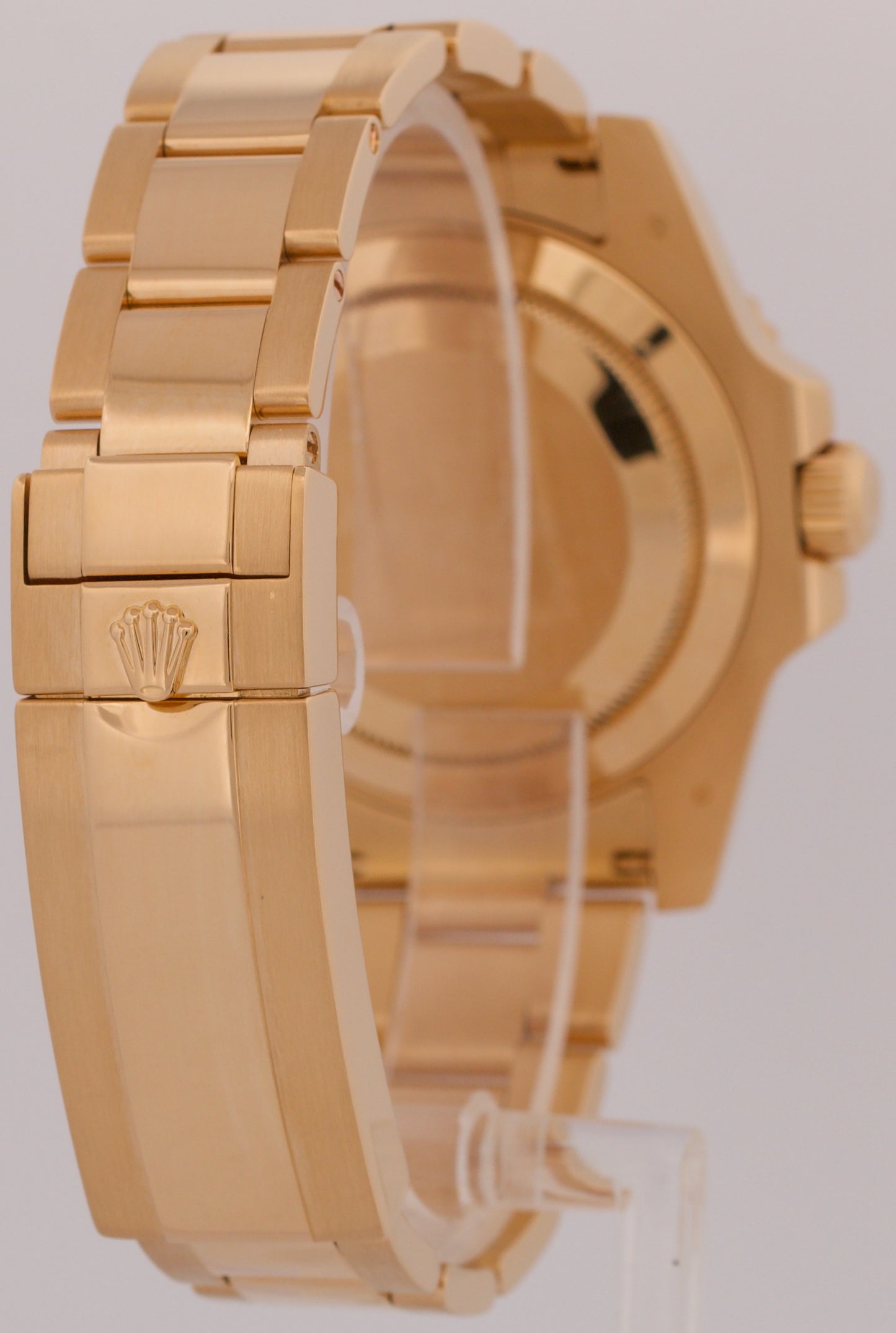 MINT PAPERS Rolex Submariner Date Ceramic 18K Yellow Gold Black 40mm 116618 BOX