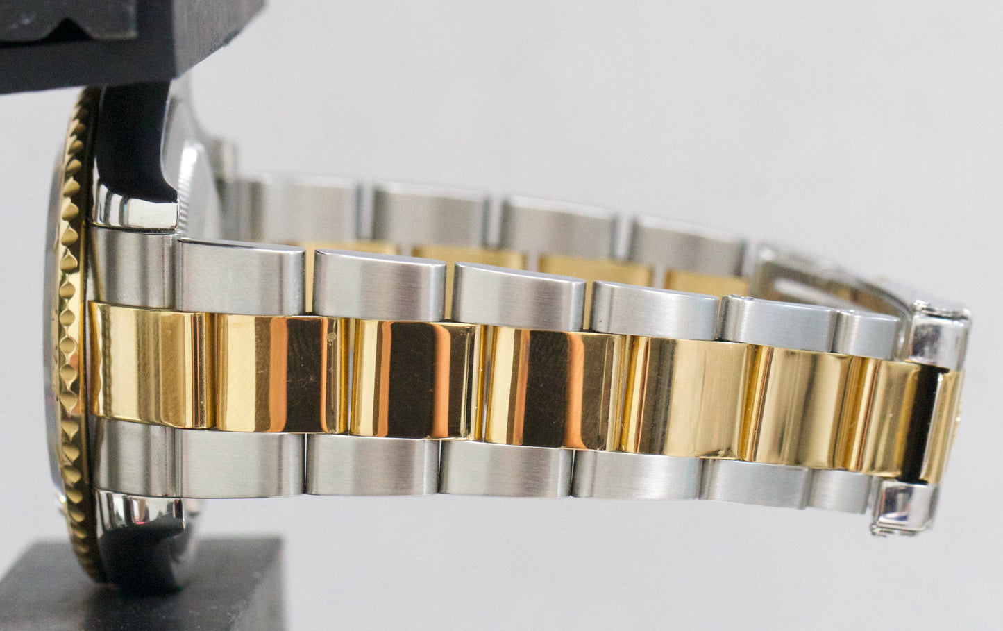 Rolex Yacht-Master 40mm SLATE Two-Tone 18K Yellow Gold REHAUT Steel Watch 16623