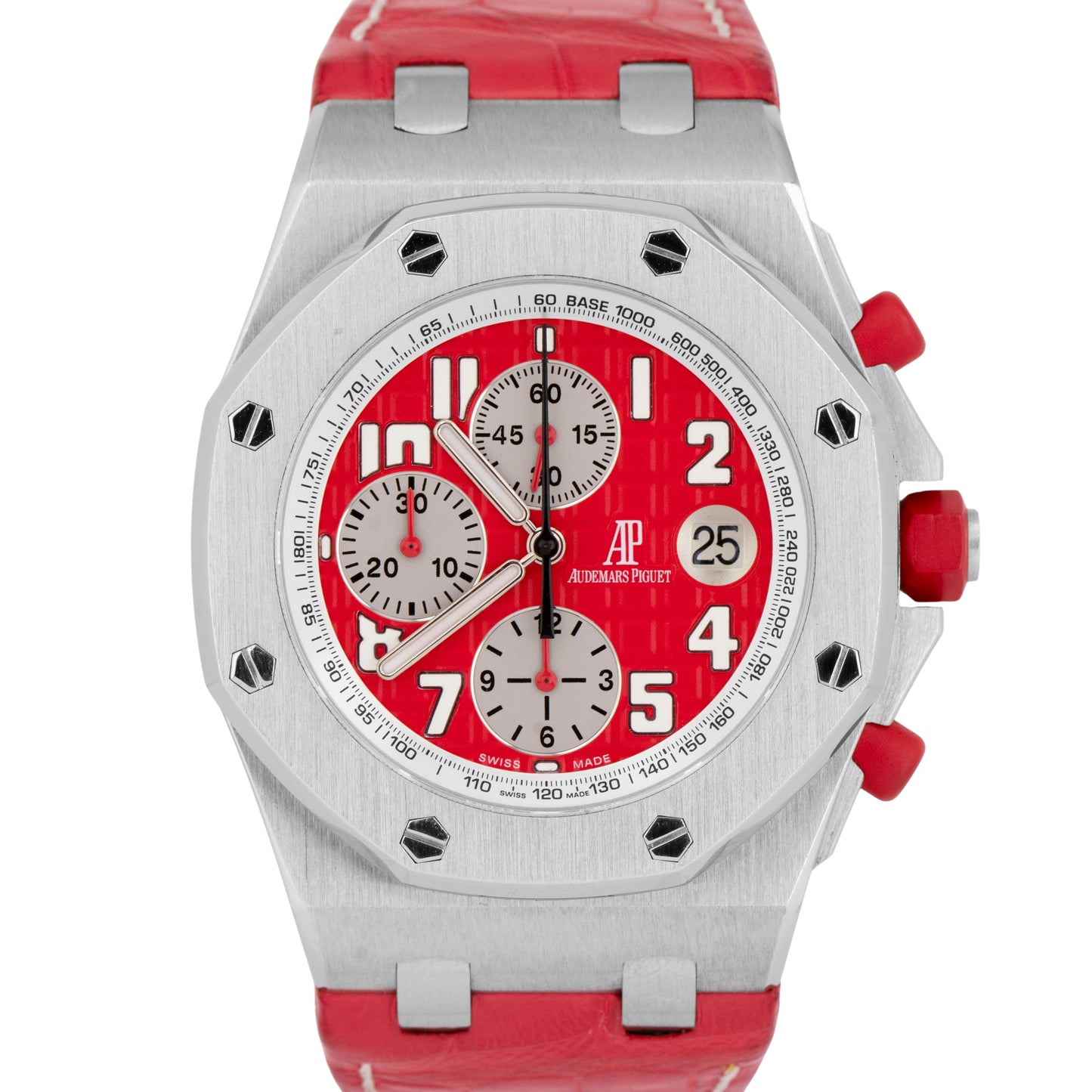 Audemars Piguet Royal Oak Offshore RED RHONE-FUSTERIE 26108ST.OO.D066CR.01 BOX