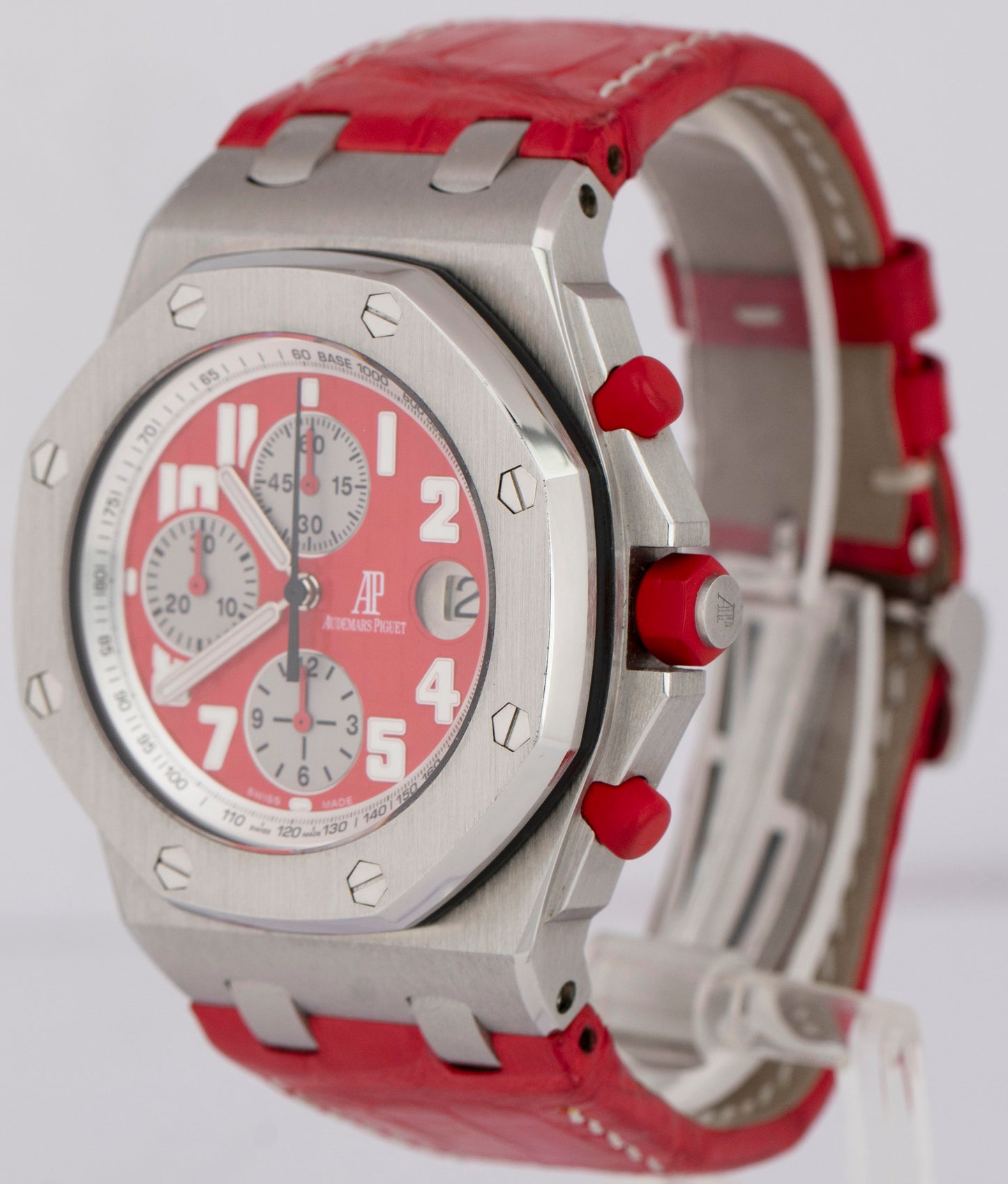 Audemars Piguet Royal Oak Offshore RED RHONE-FUSTERIE 26108ST.OO.D066CR.01 BOX
