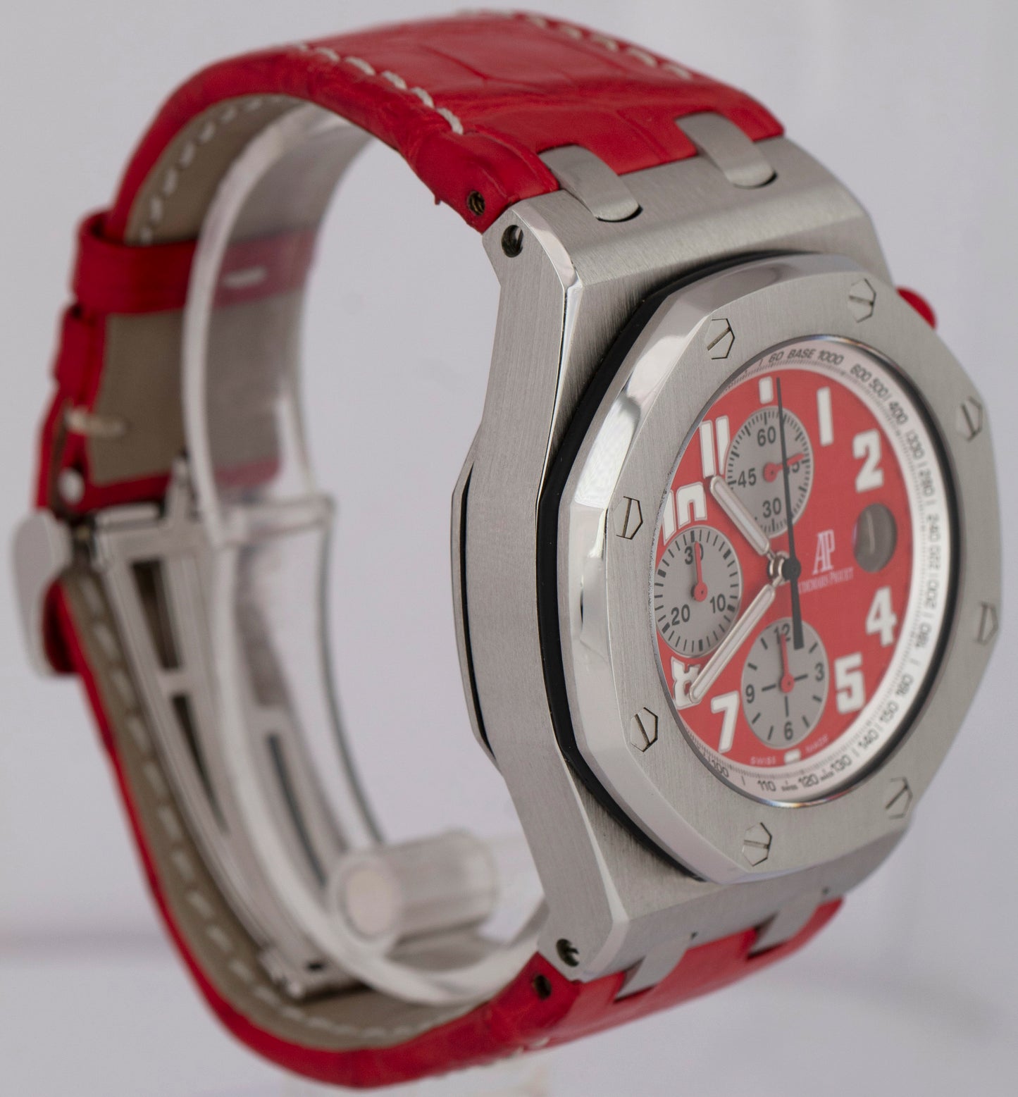 Audemars Piguet Royal Oak Offshore RED RHONE-FUSTERIE 26108ST.OO.D066CR.01 BOX