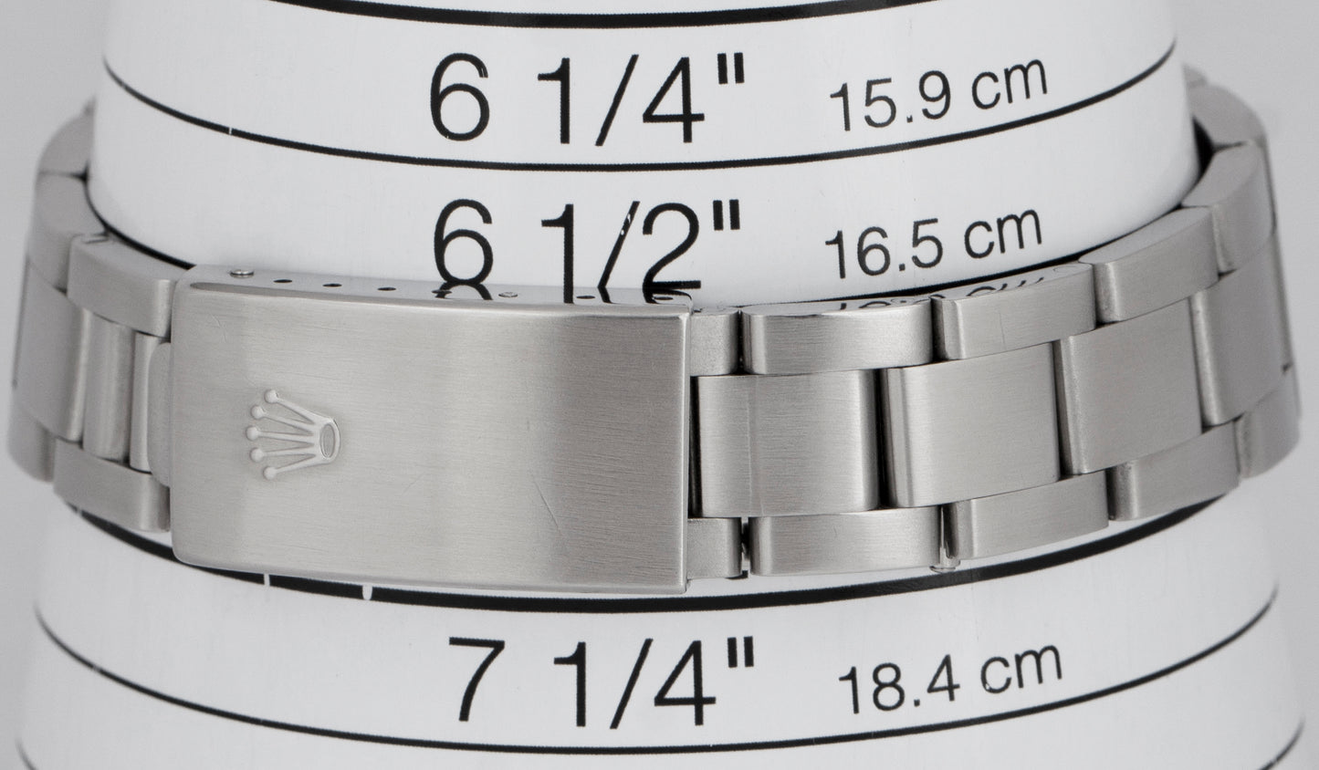 Rolex Oysterdate Precision Silver MICKEY MOUSE Stainless Steel 34mm Watch 6694