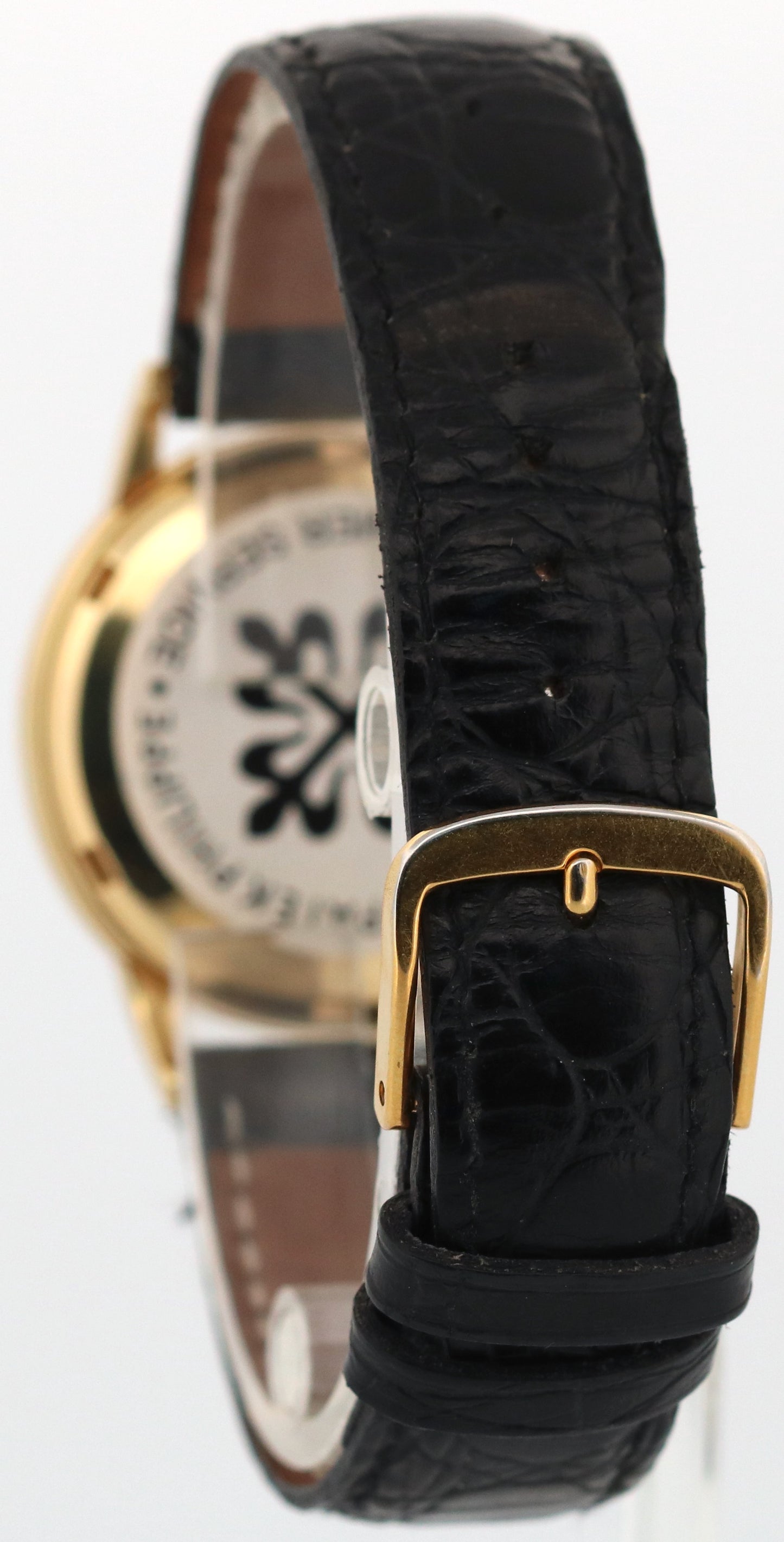 VINTAGE Patek Philippe Calatrava 18K Yellow Gold Leather Automatic 34mm 3425