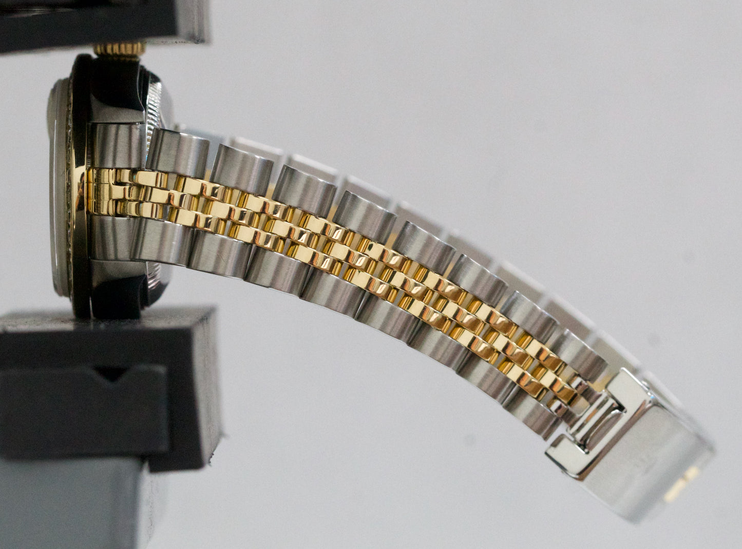 Ladies Rolex DateJust CHAMPAGNE DIAMOND 18K Gold 26mm JUBILEE Watch 79173 BOX