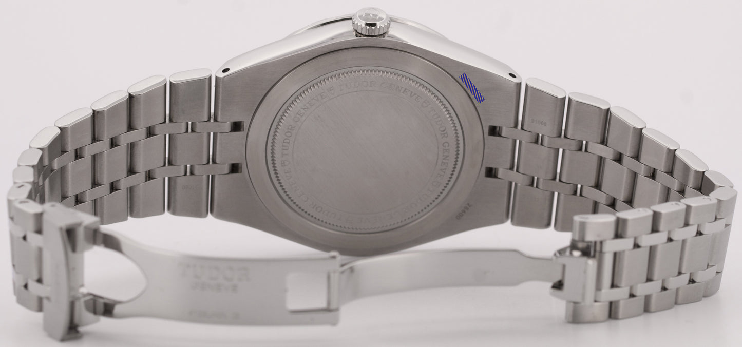 2022 PAPERS Tudor Royal Day Date BLACK Stainless Steel 41mm 28600 Automatic BOX