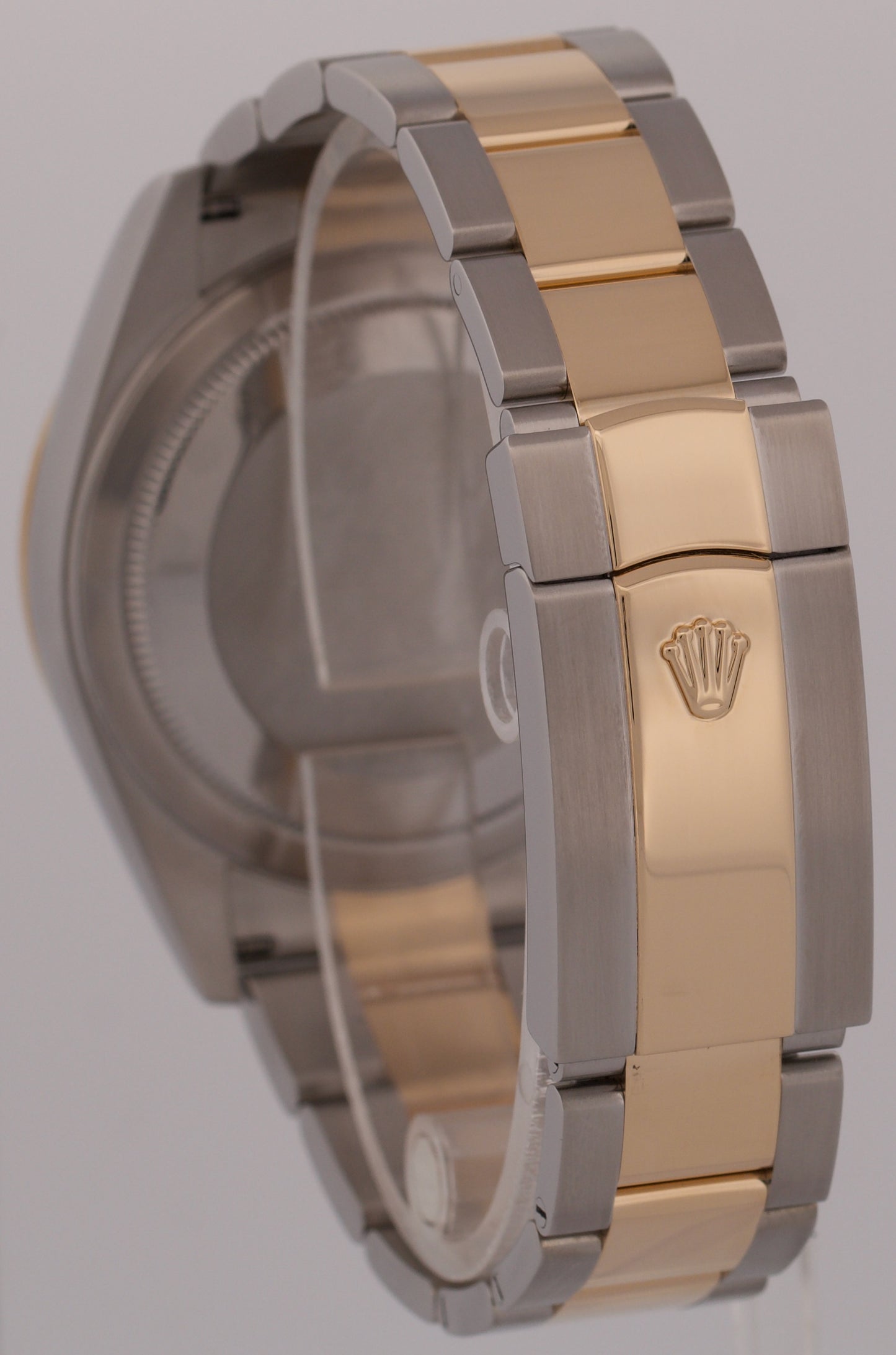 MINT PAPERS Rolex Sky-Dweller WHITE Two-Tone 18K Gold 42mm Oyster 326933 BOX