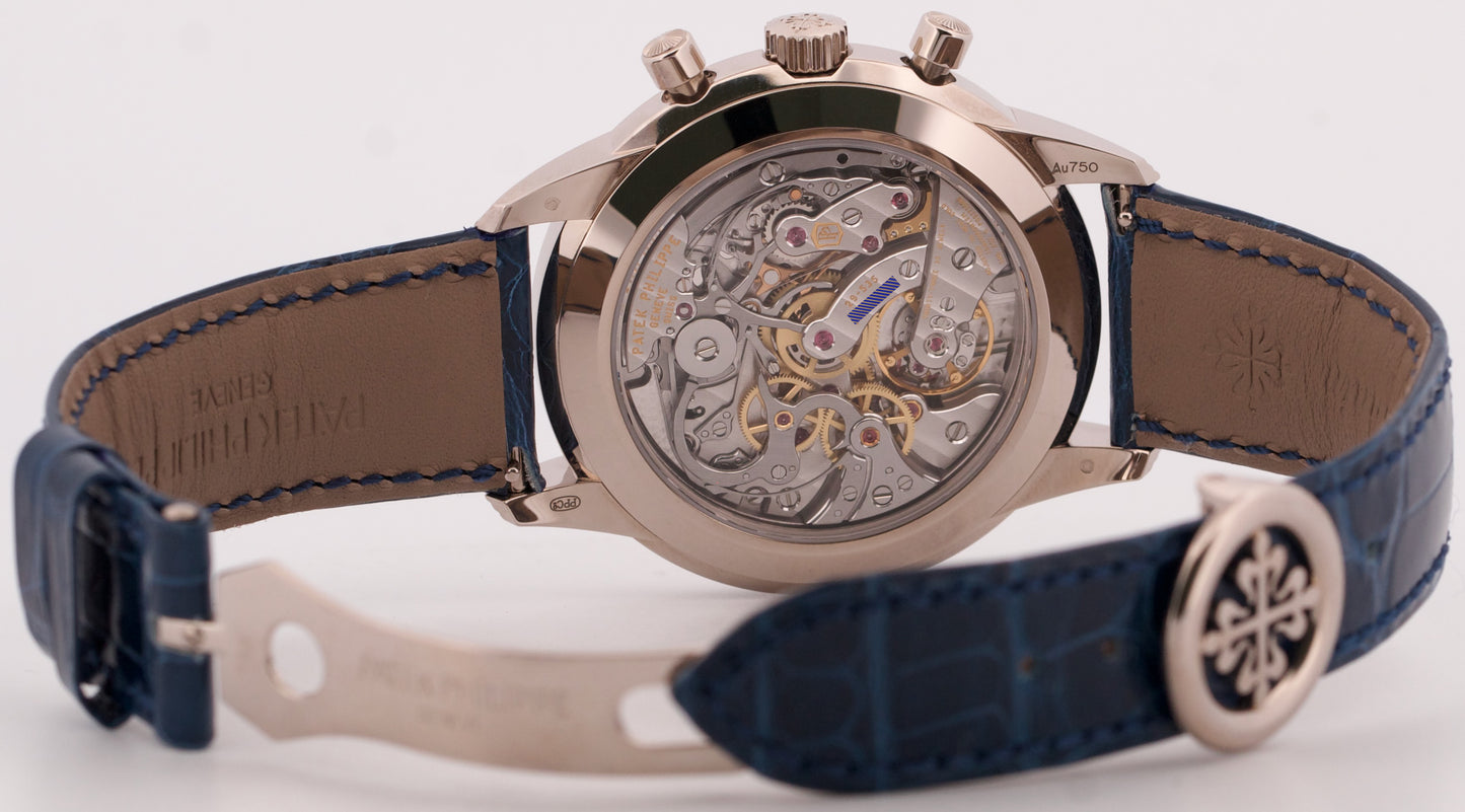 NEW 2024 PAPERS Patek Philippe Complications SALMON 18K Gold 41mm 5172G-010 BOX